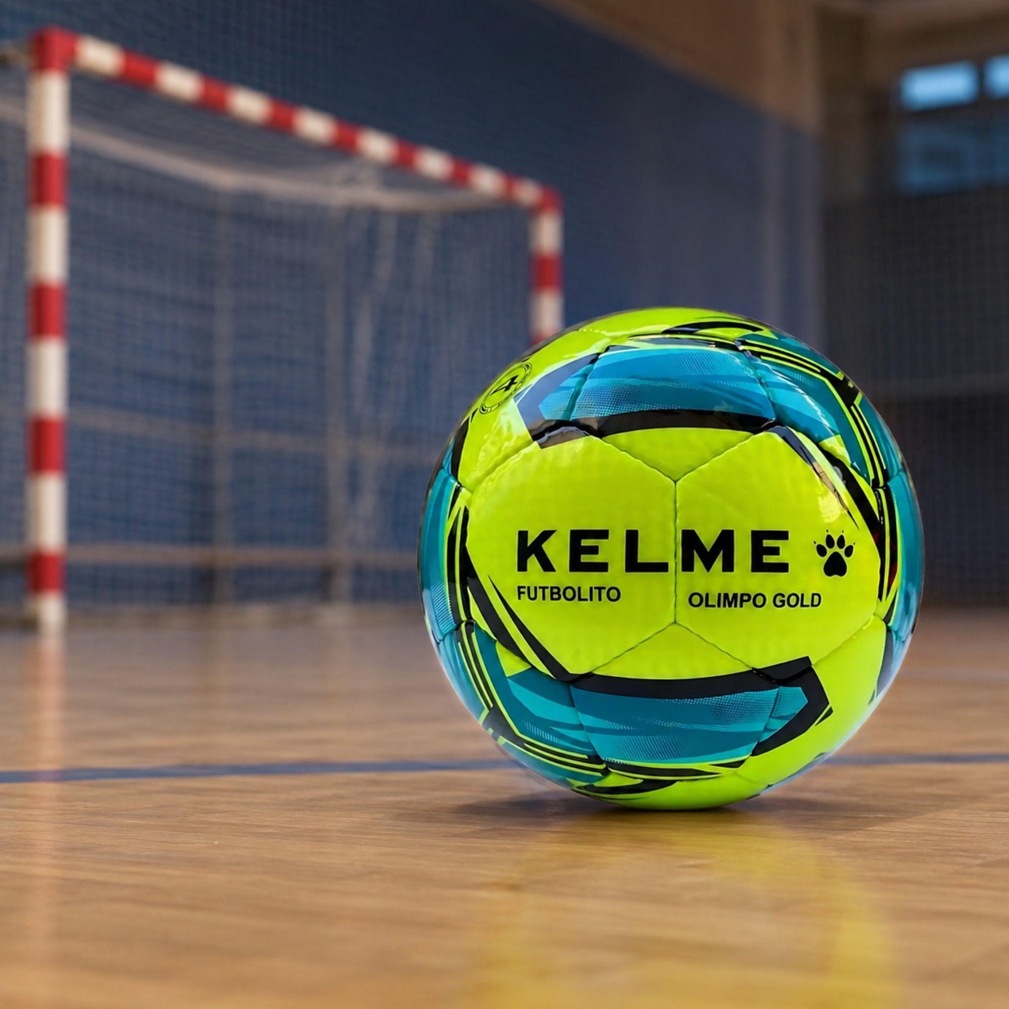Balón Futbolito Olimpo Gold N°4 Kelme Cosido a Mano-4