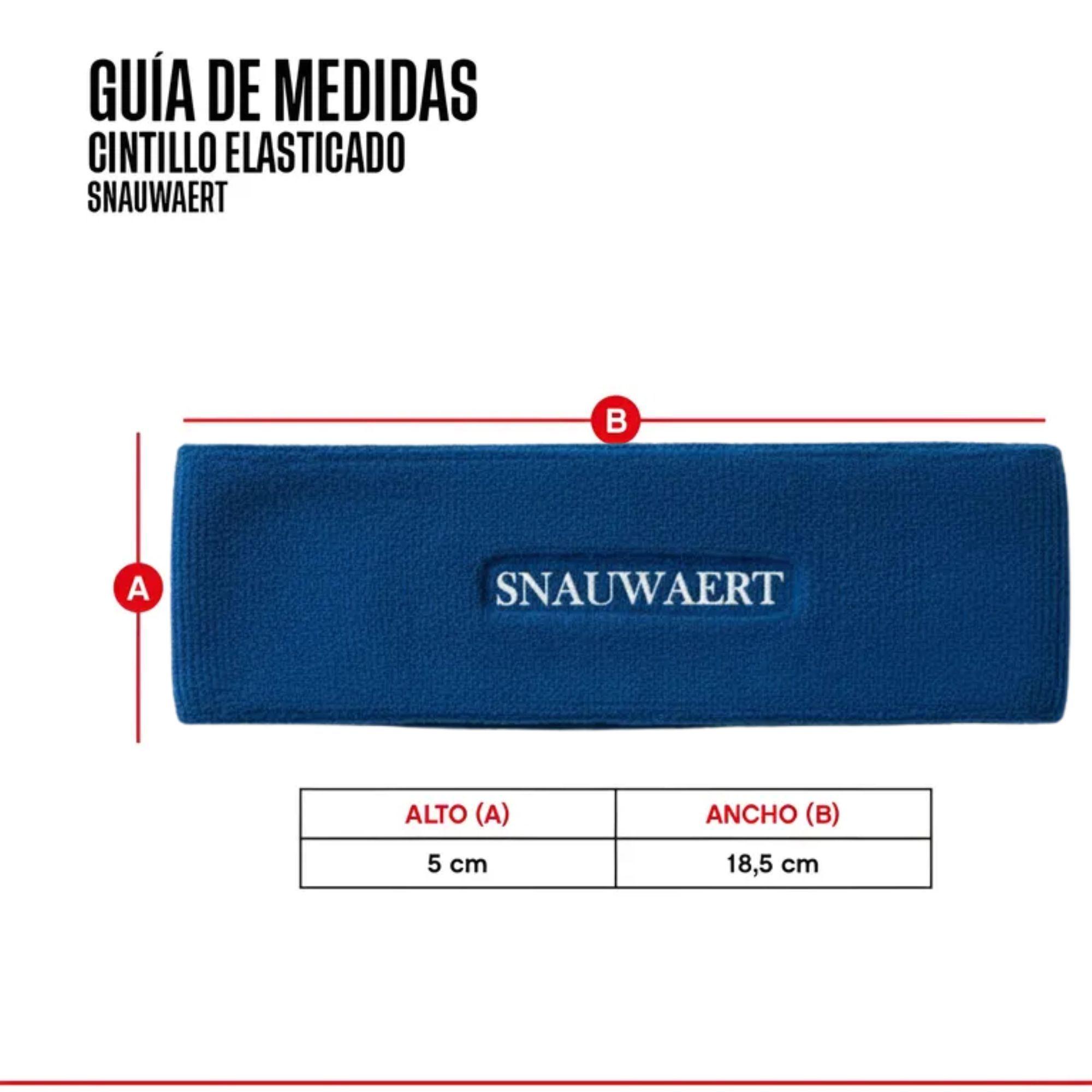 Cintillo Deportivo Elasticado Azul-2