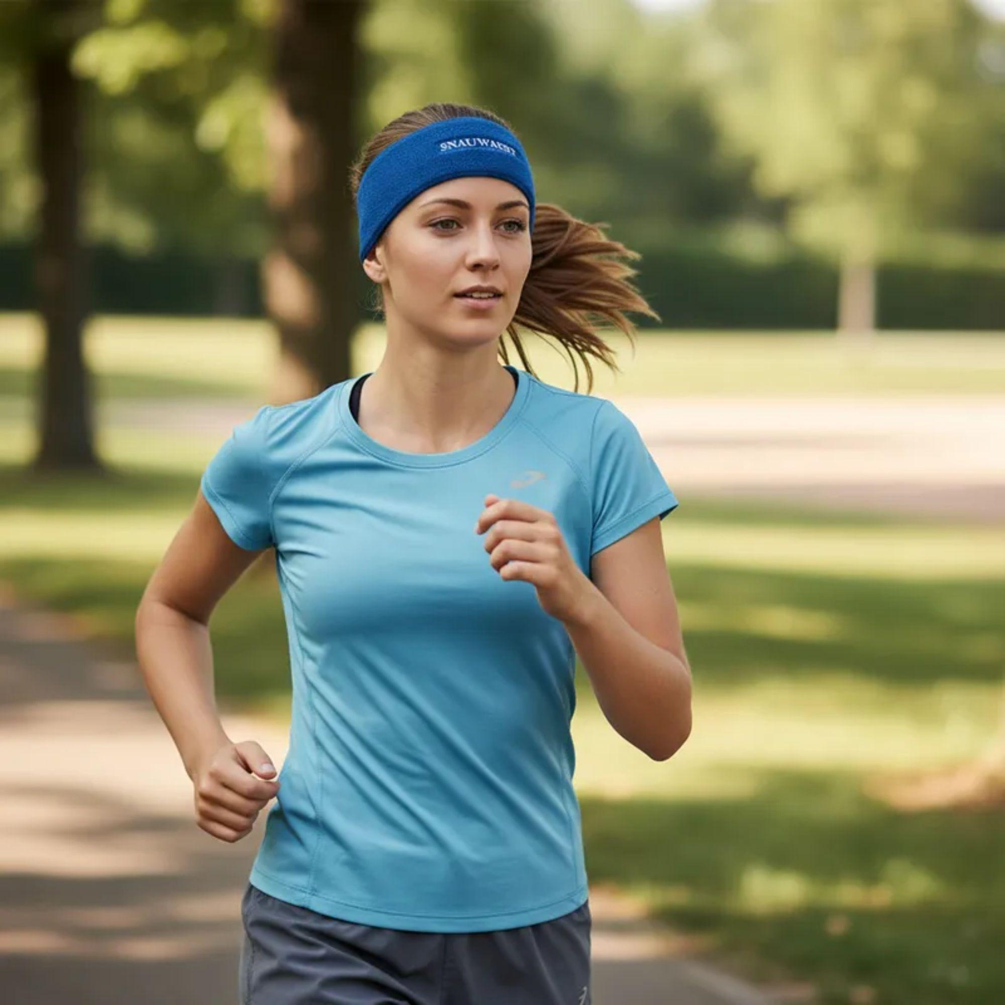 Cintillo Deportivo Elasticado Azul-5