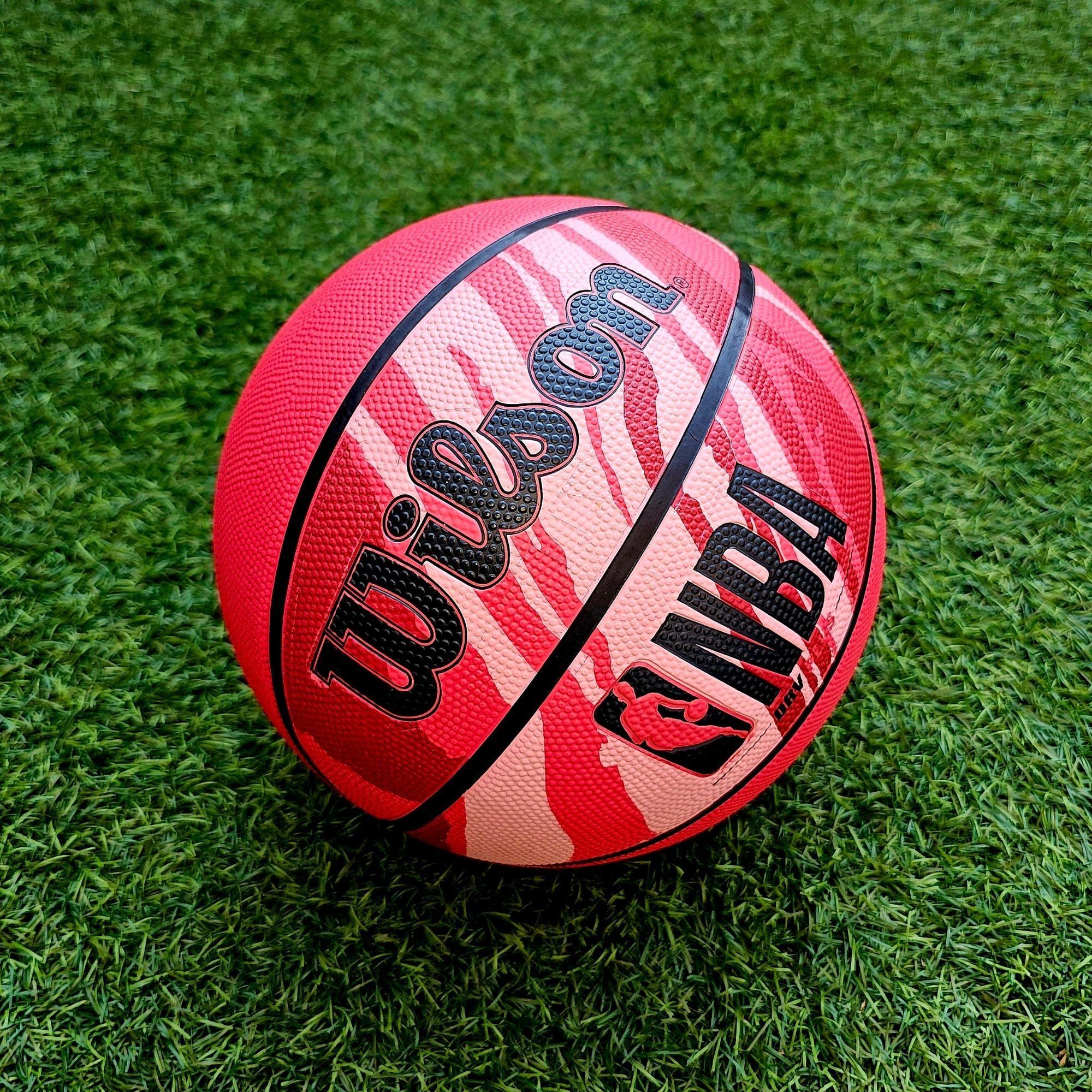 Balón Basketball Wilson Nba #7 Drv Plus granite Red-4