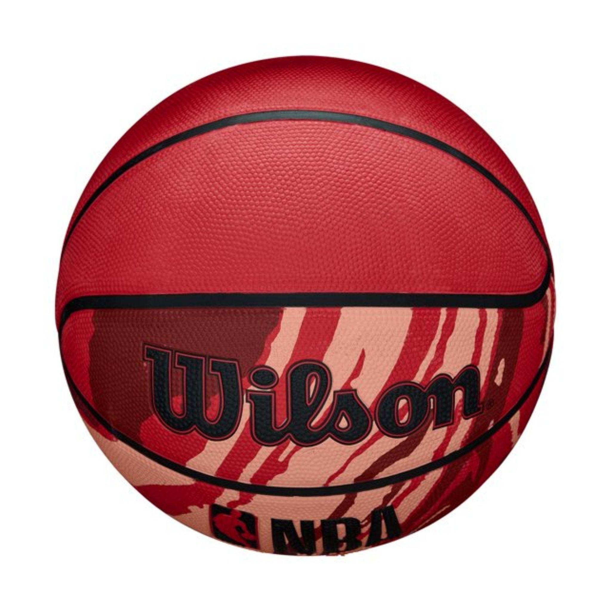 Balón Basketball Wilson Nba #7 Drv Plus granite Red-6