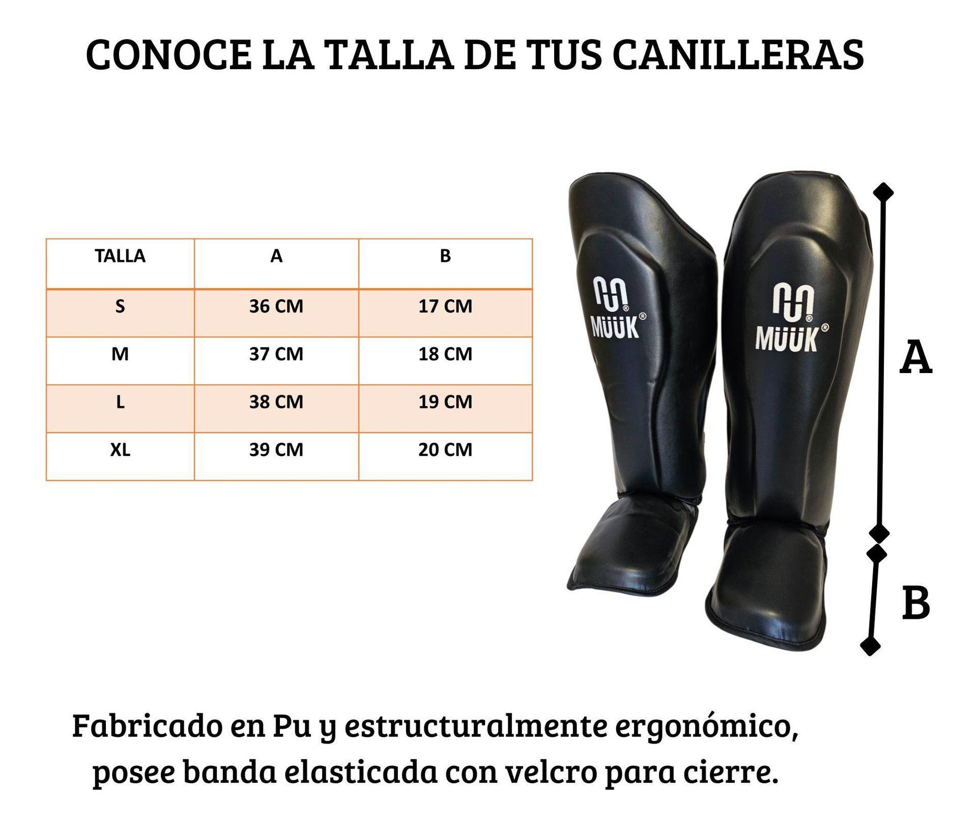 Canillera Con Empeinera Pro Kick Boxing Mma Muay Thai Muuk-3
