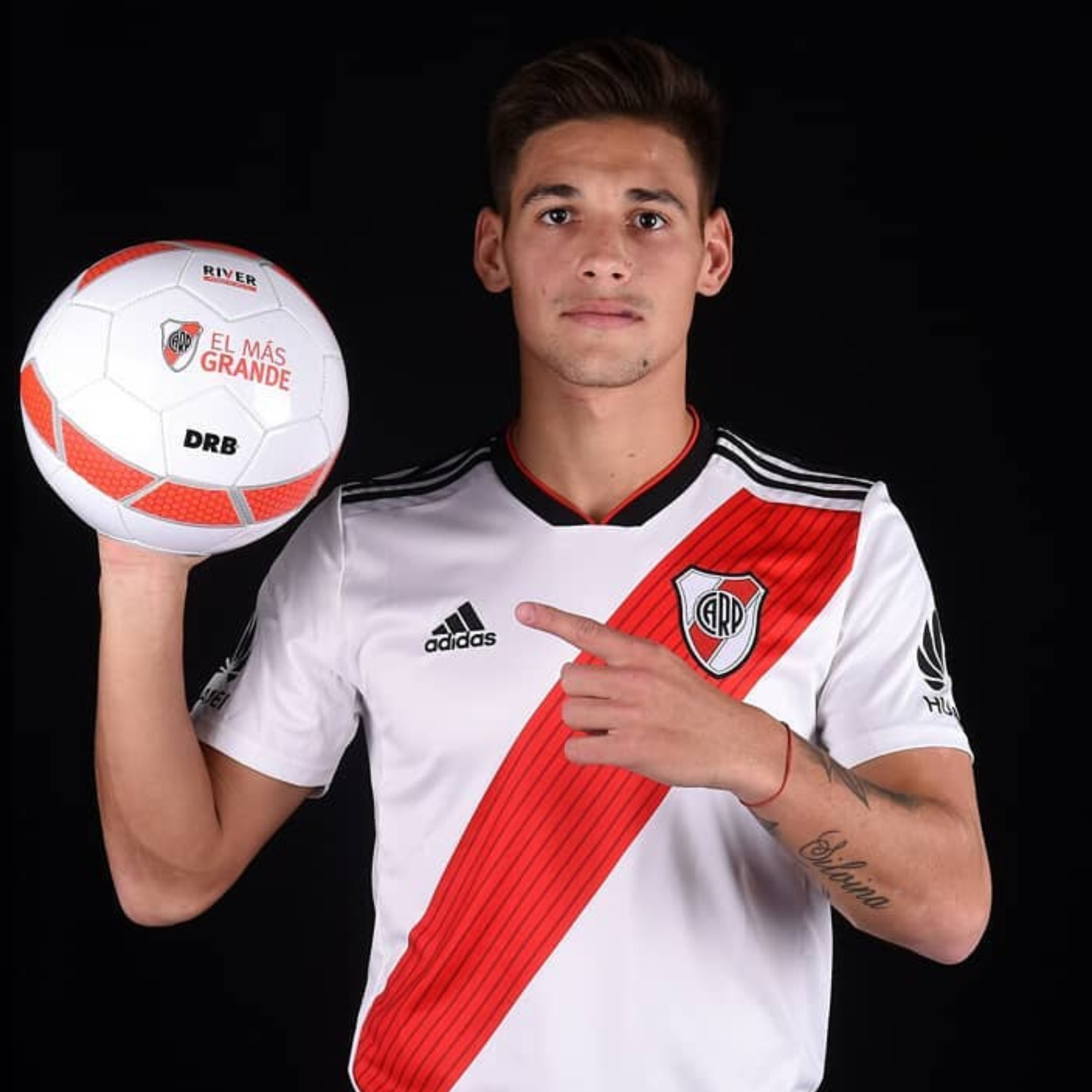 Balon De Futbol Nº5 Oficial River Plate-7