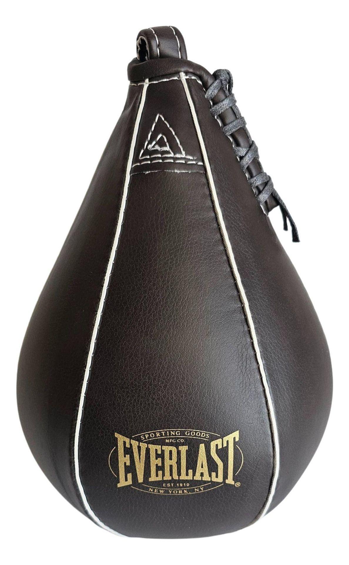 Pera de Velocidad Boxeo Everlast Vintage Cuero-0