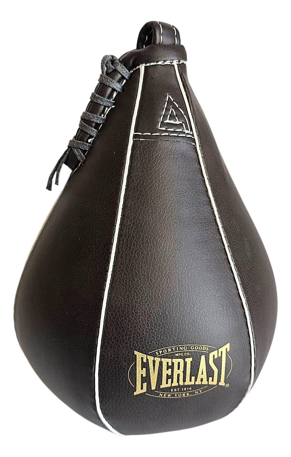 Pera de Velocidad Boxeo Everlast Vintage Cuero-2