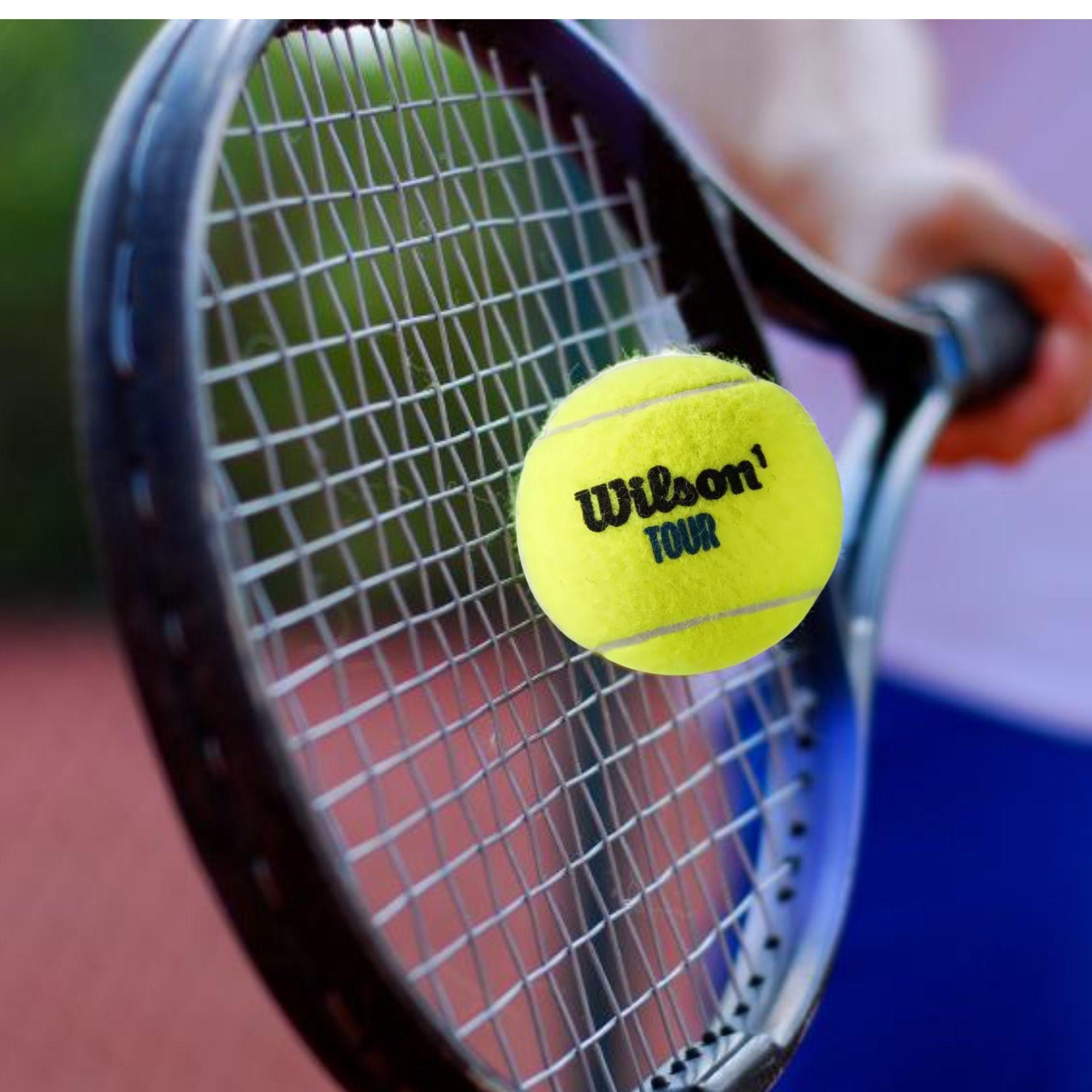 Tarro De Pelotas Tenis Wilson Tour Premier X3-3