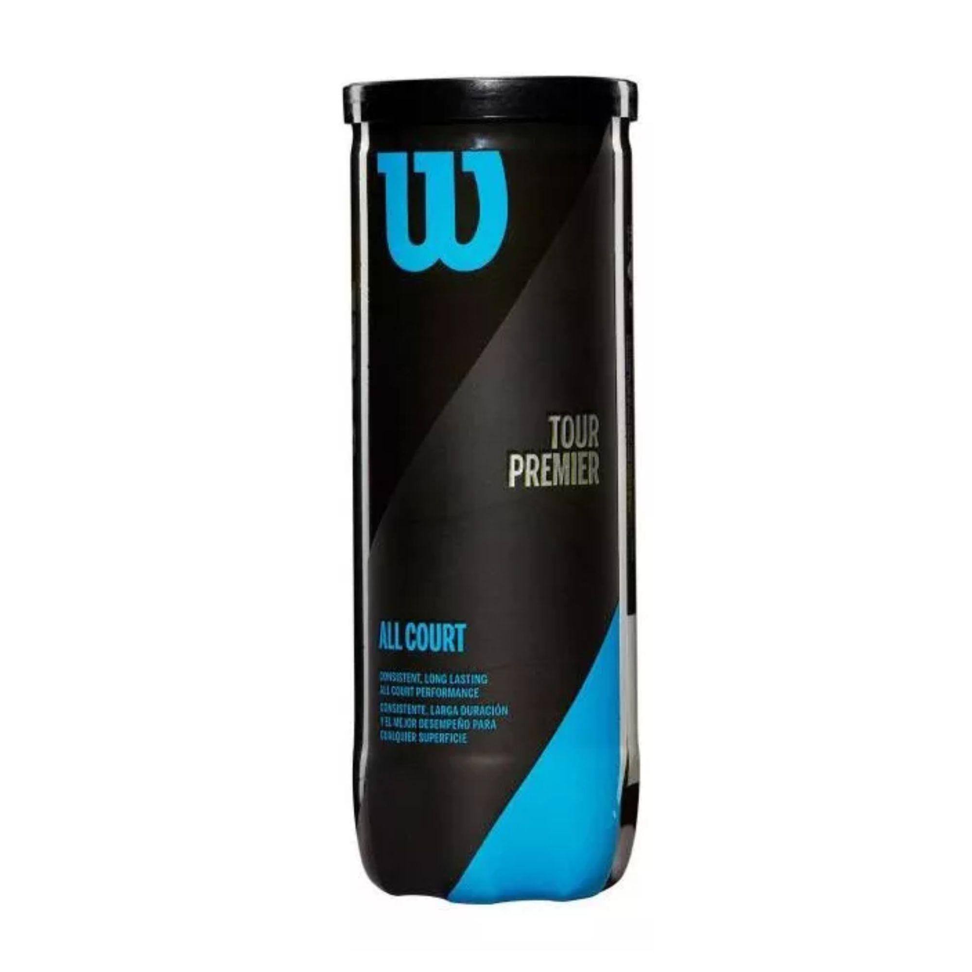 Tarro De Pelotas Tenis Wilson Tour Premier X3-5