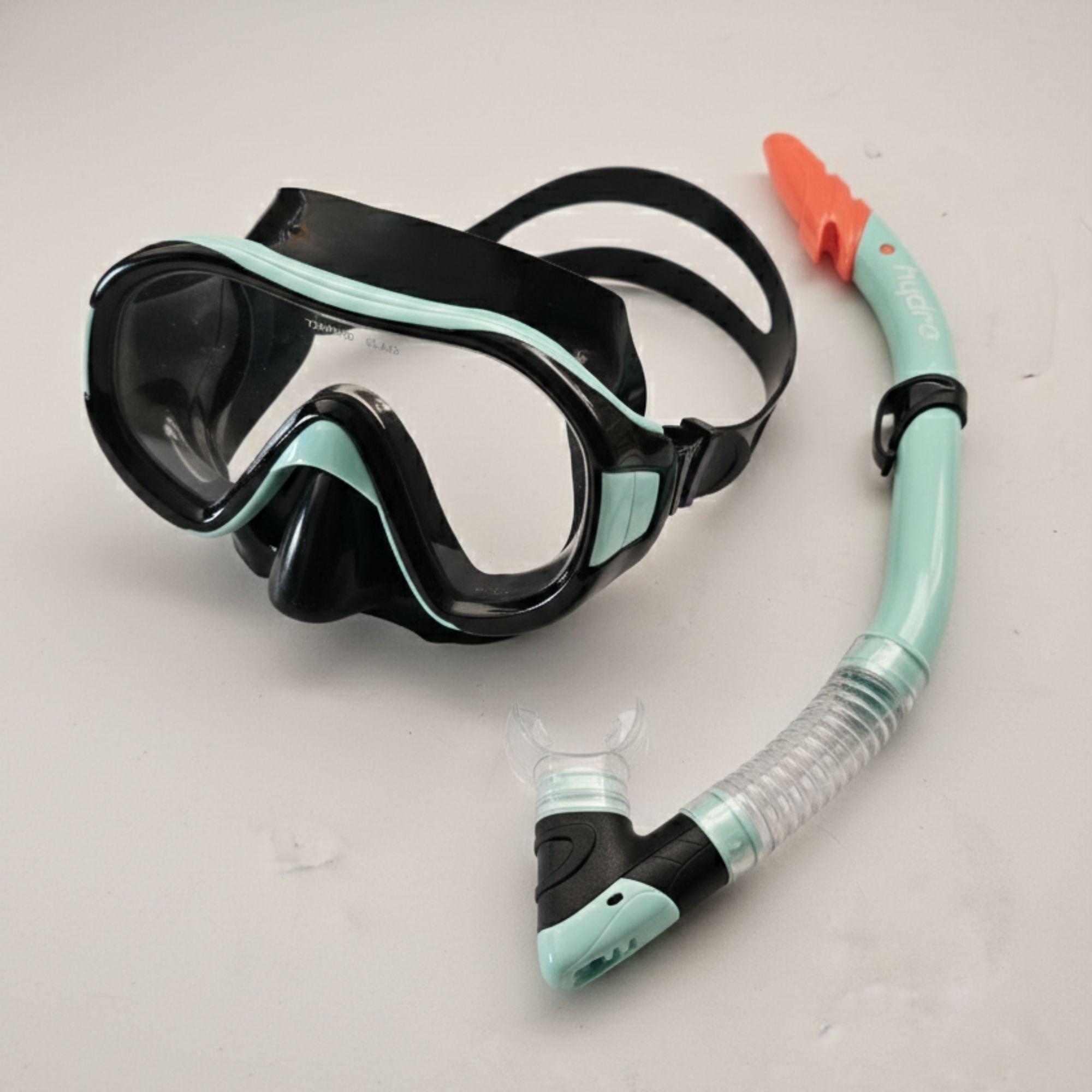 Set Máscara Buceo + Snorkel Adulto Hydro®-2