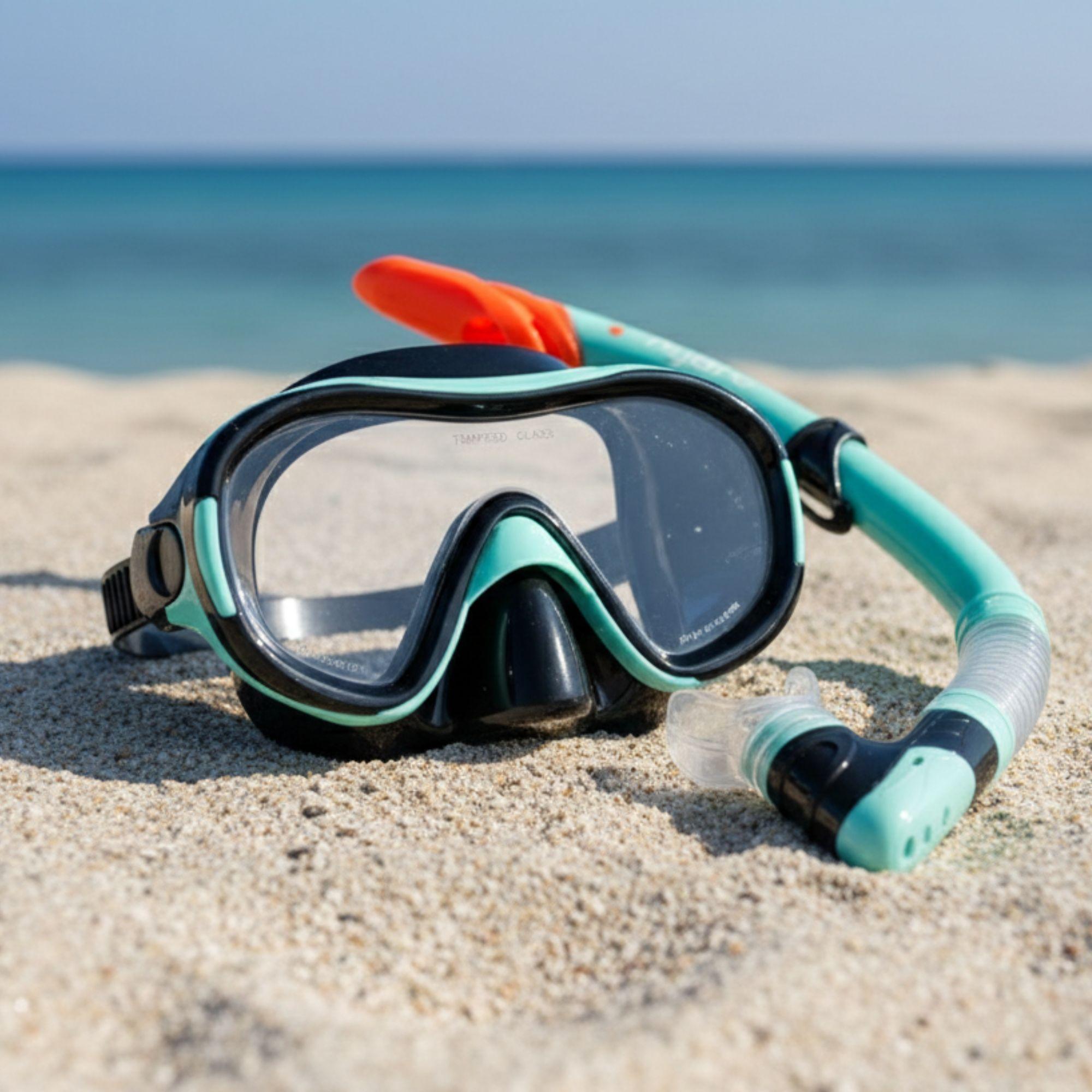 Set Máscara Buceo + Snorkel Adulto Hydro®-3