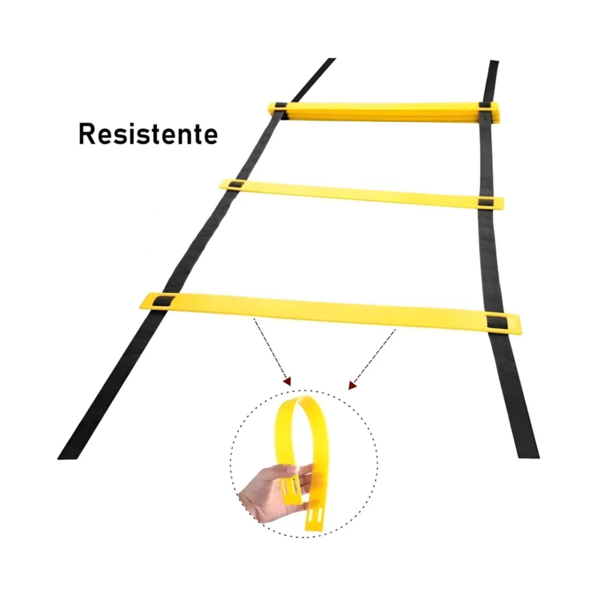 Escalera De Coordinación/Agilidad 8 Peldaños 4 MtsTrain-3