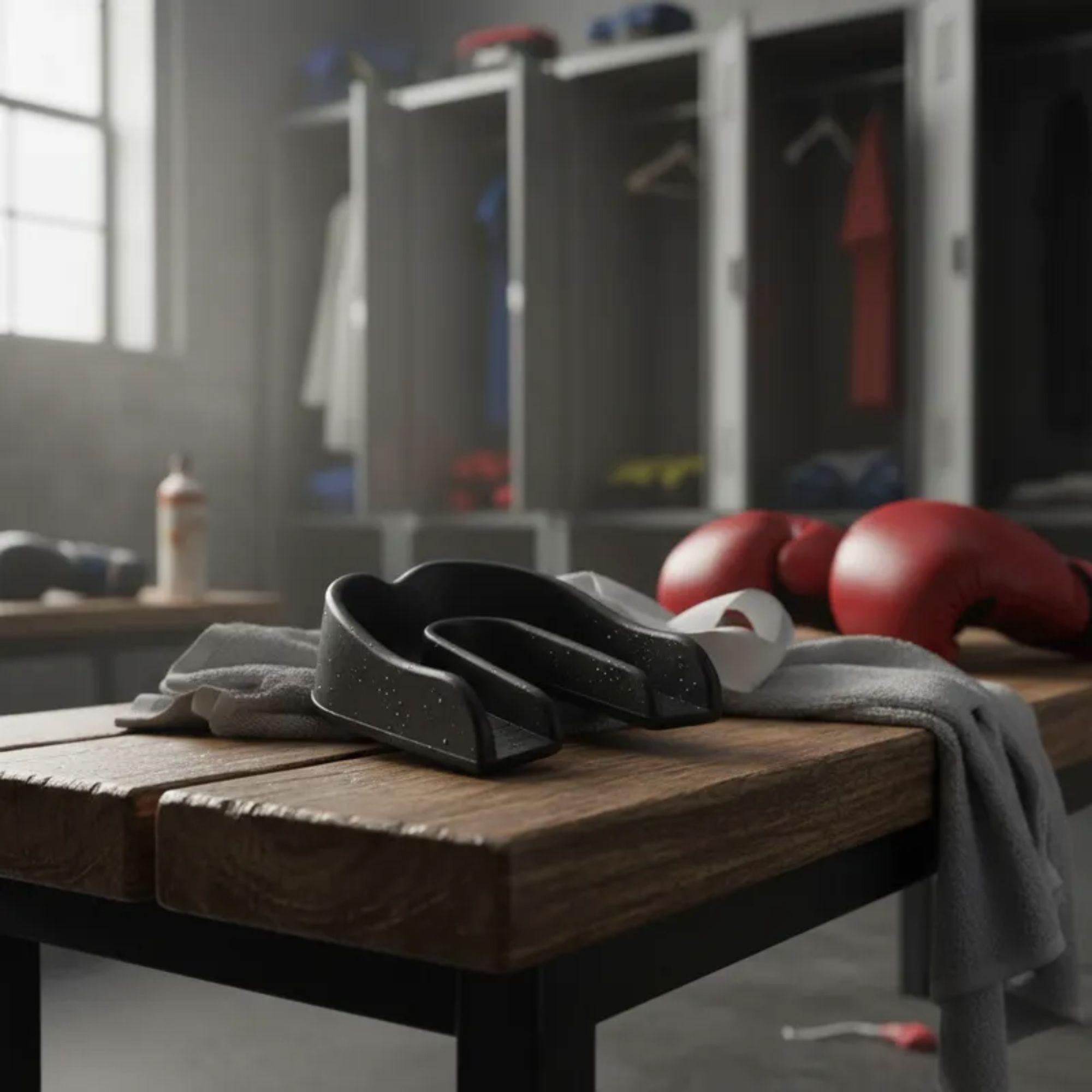 Protector Bucal Everlast Simple Senior Negro-8