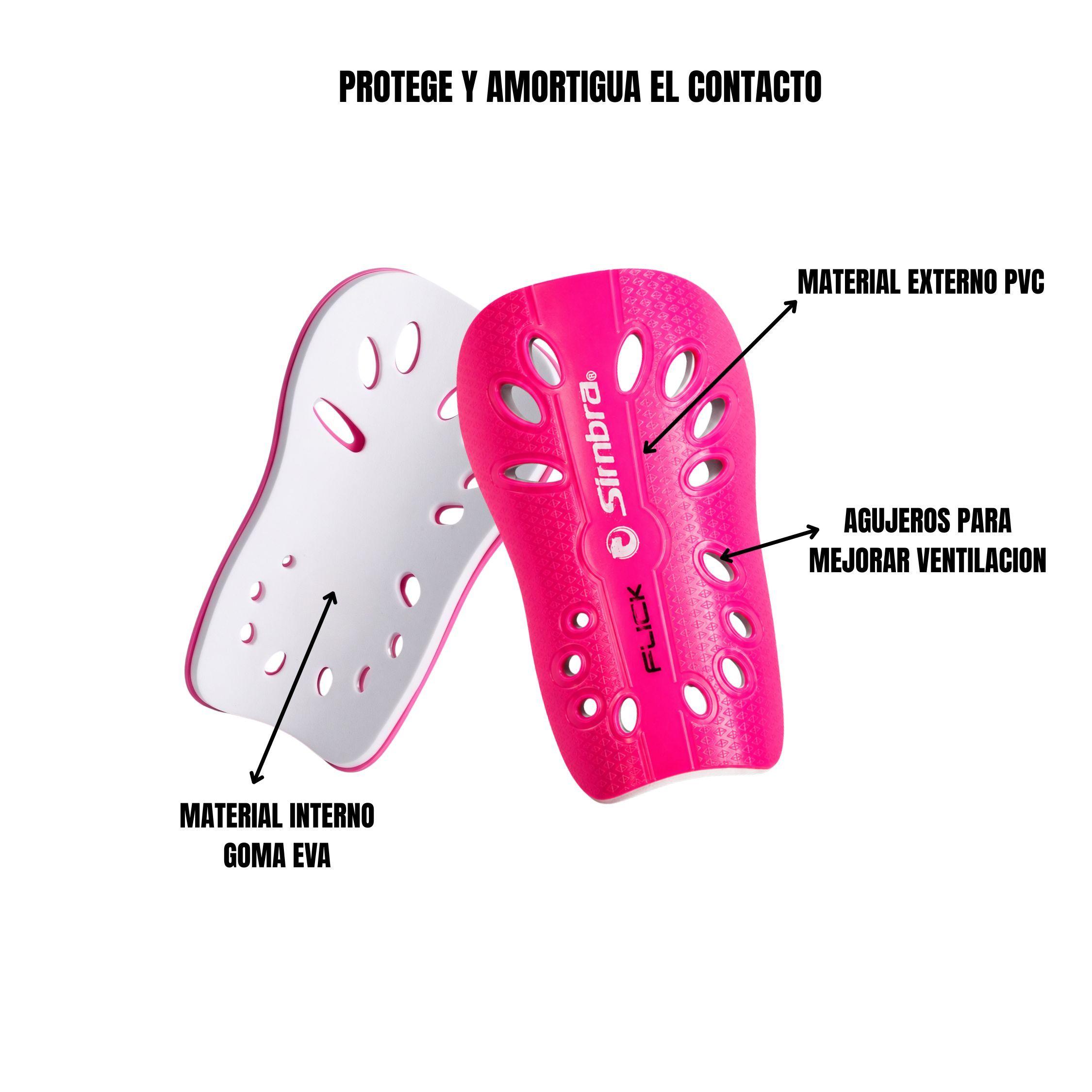 Canilleras Hockey Infantil Simbra Flick Junior PVC-3