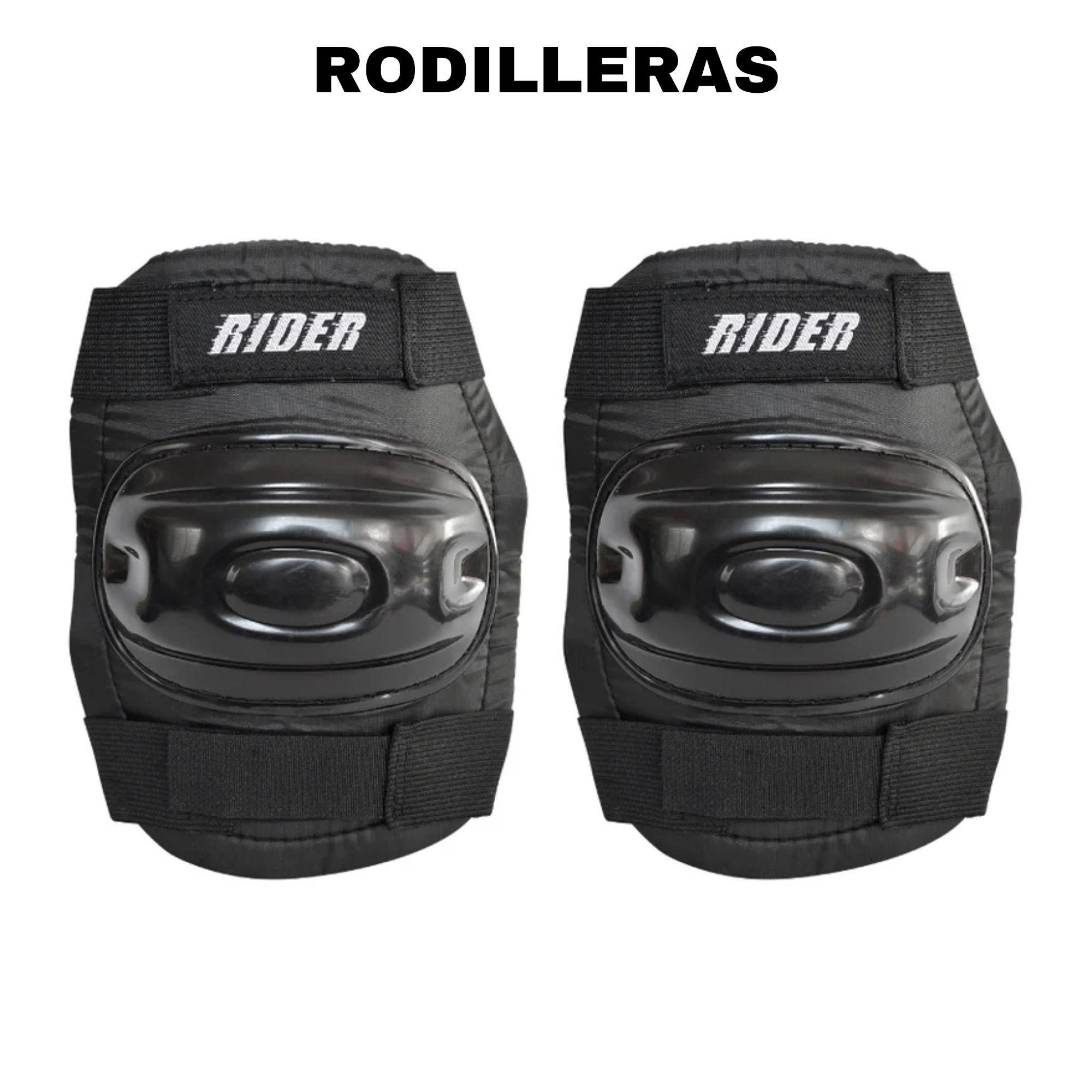 Set De Protección Rodillera Codera Muñequera Skate Patines-2