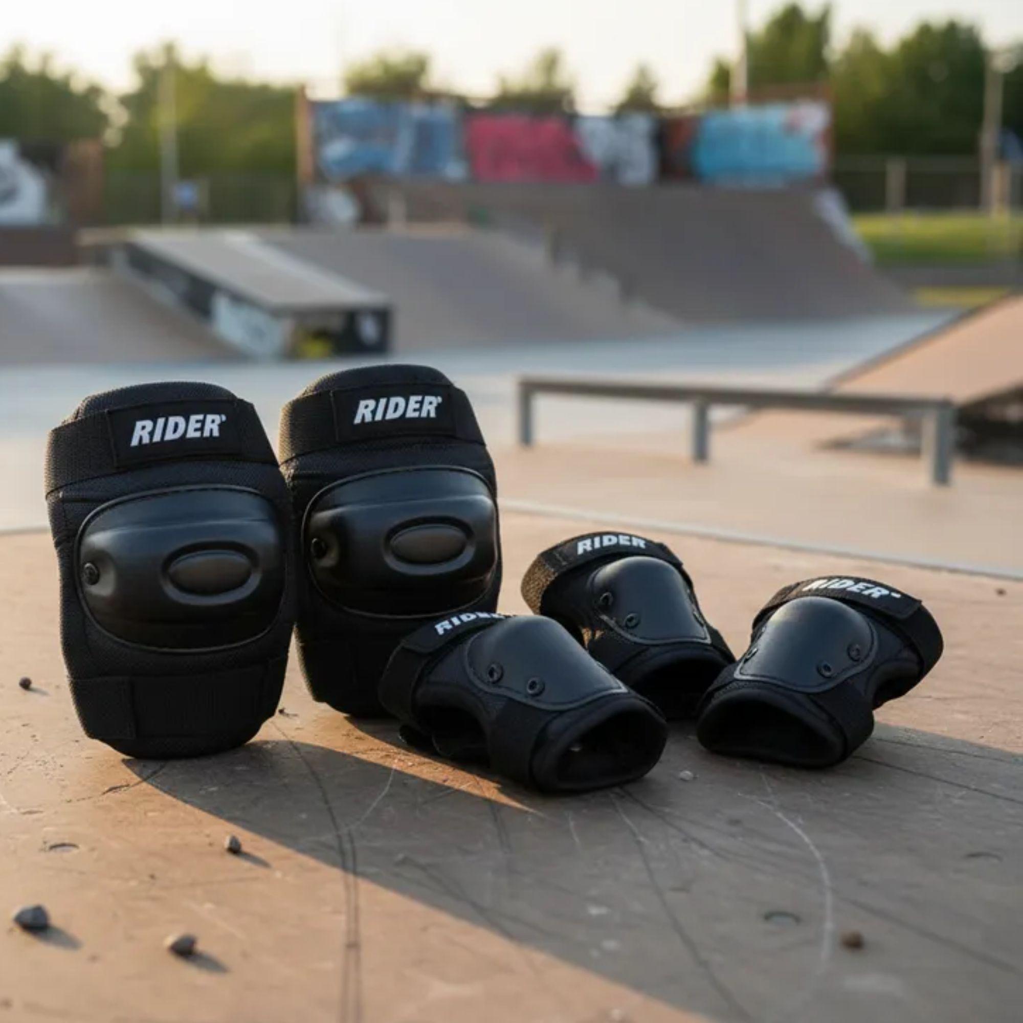 Set De Protección Rodillera Codera Muñequera Skate Patines-8