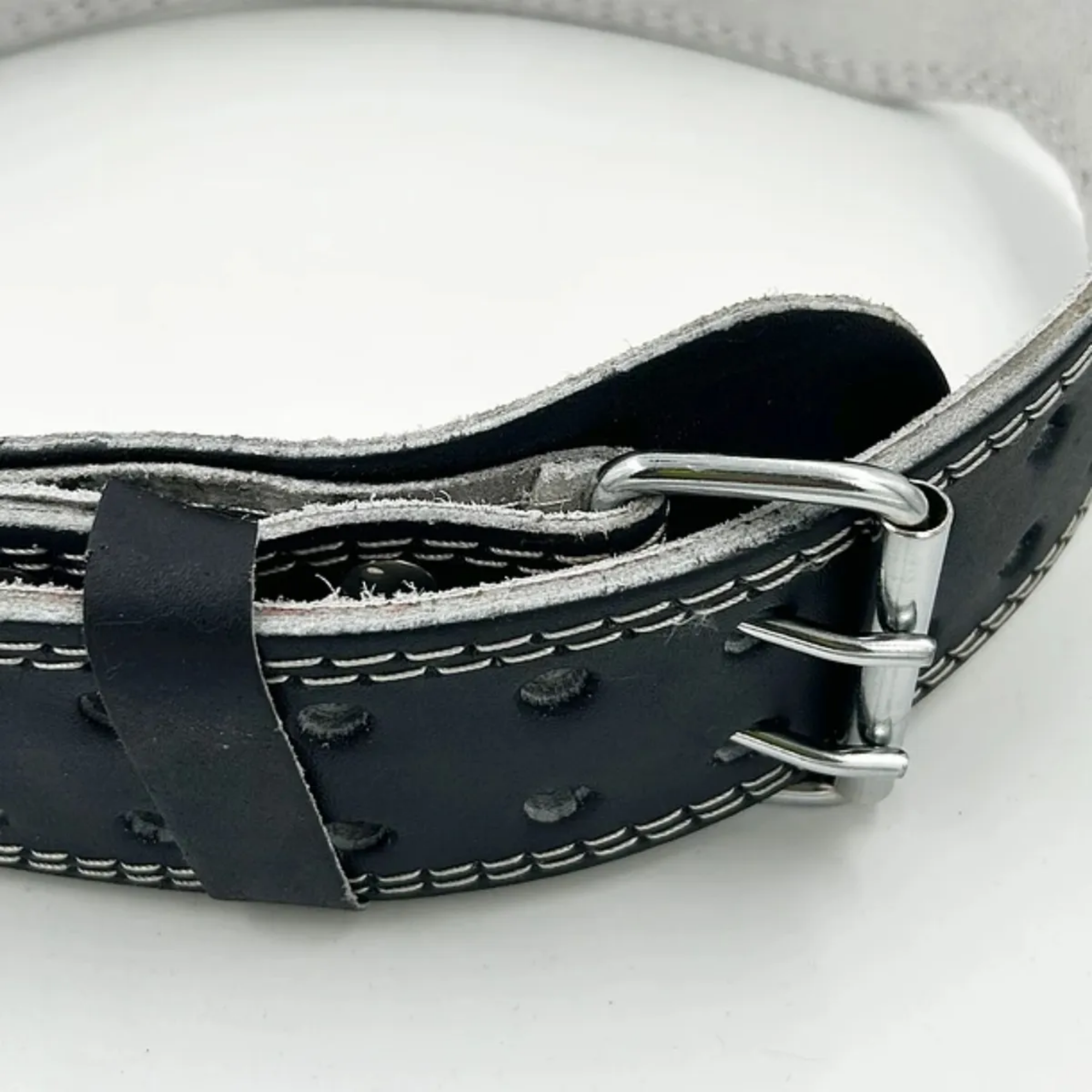 Cinturón Levantamiento De Pesas Drb Cuero-5