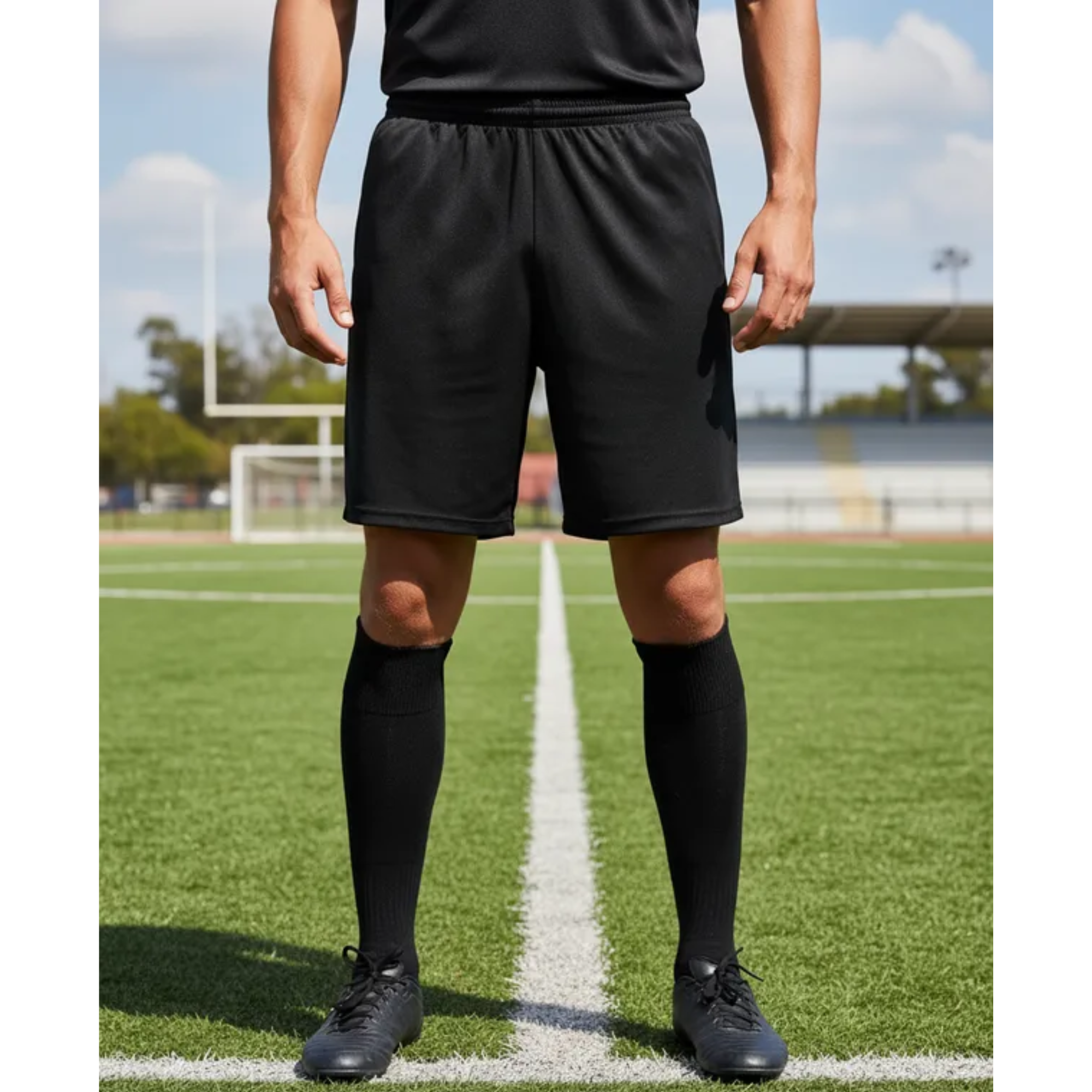 Short De Futbol Drb  Liso Costuras Reforzadas-7