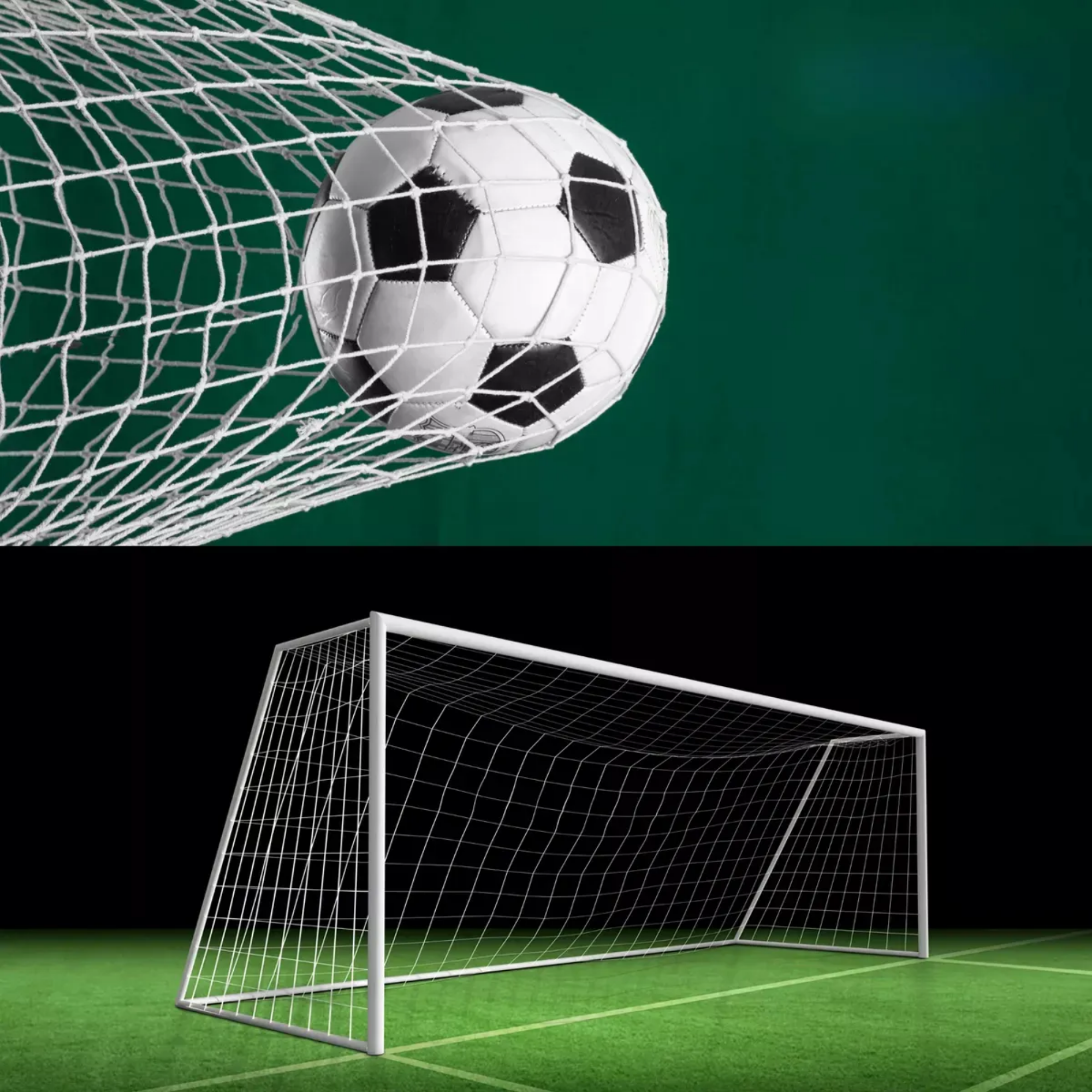 Red Malla Arco Baby Fútbol Futsal Handball Par 3x2m-8