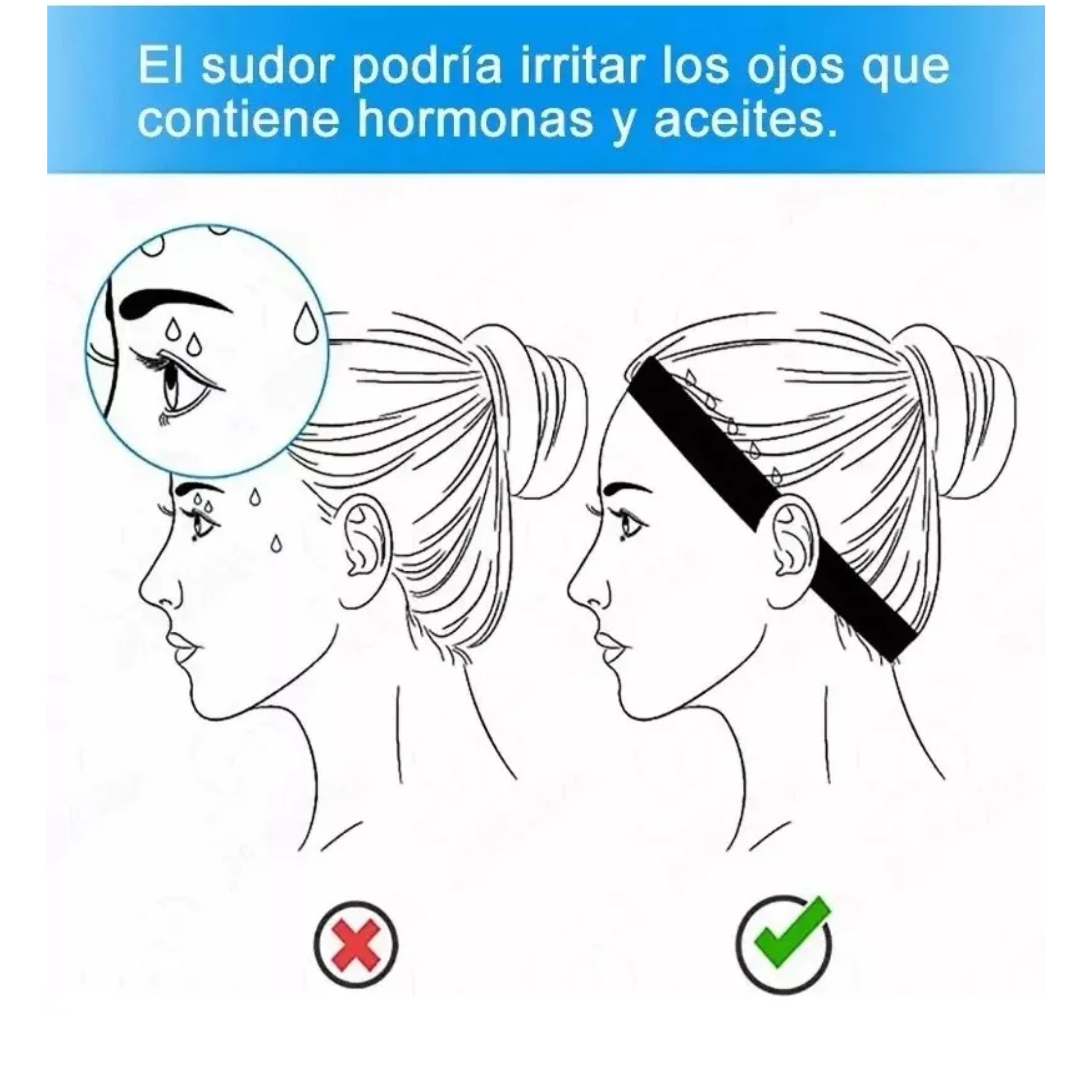 Cintillo Deportivo Multiuso Para La Transpiración Sufix-5