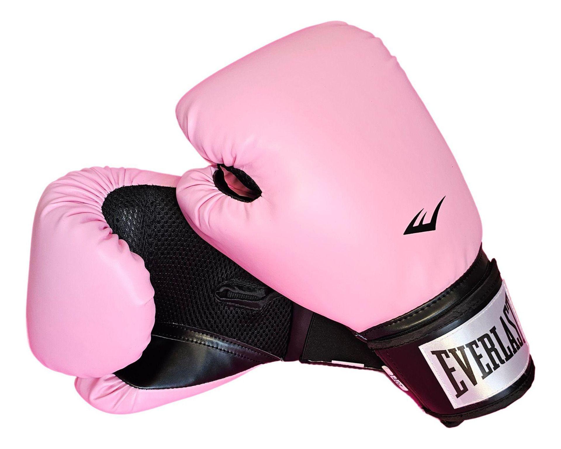 Guantes Box Pro Style Training Everlast Rosados-1
