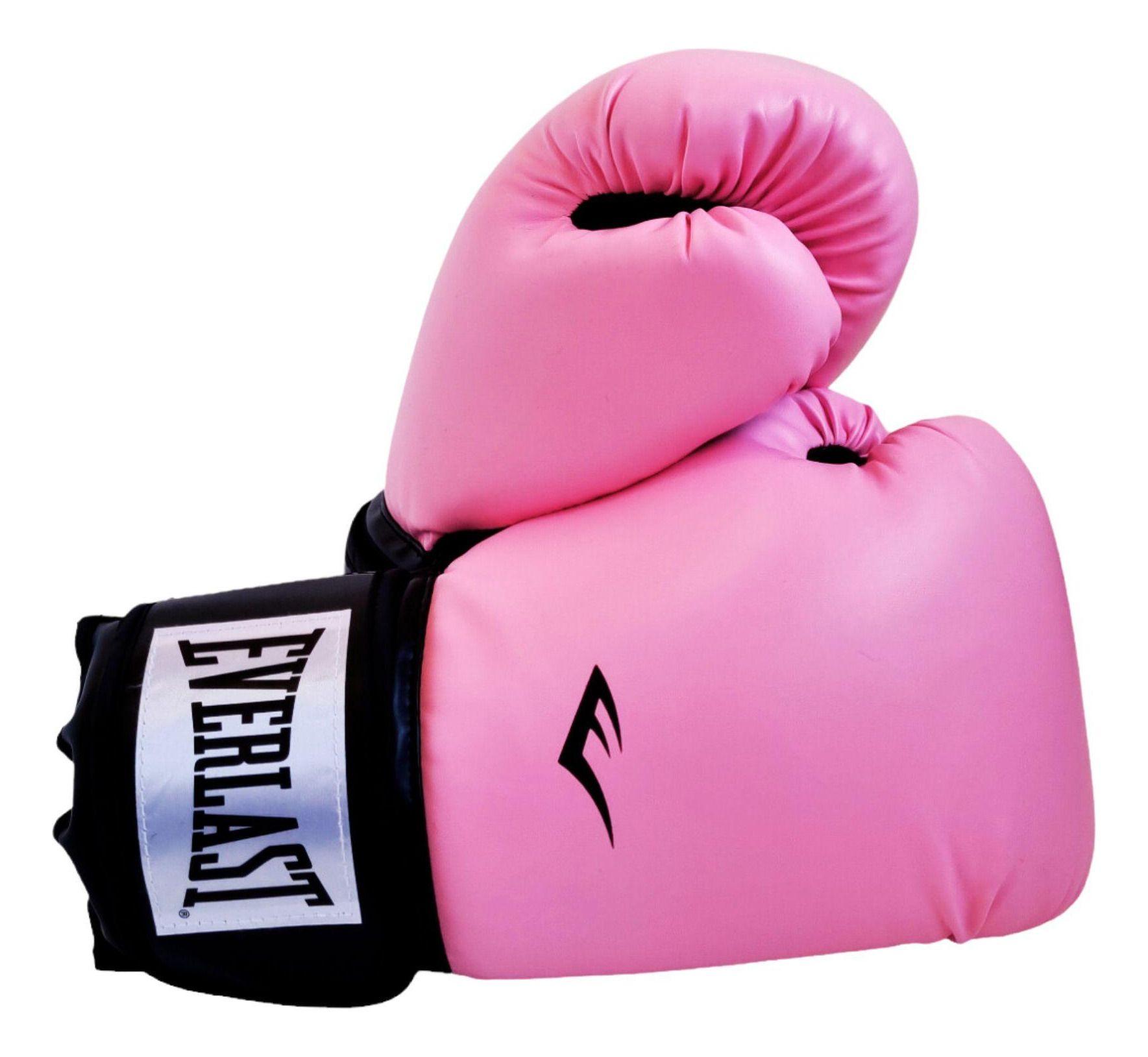 Guantes Box Pro Style Training Everlast Rosados-2