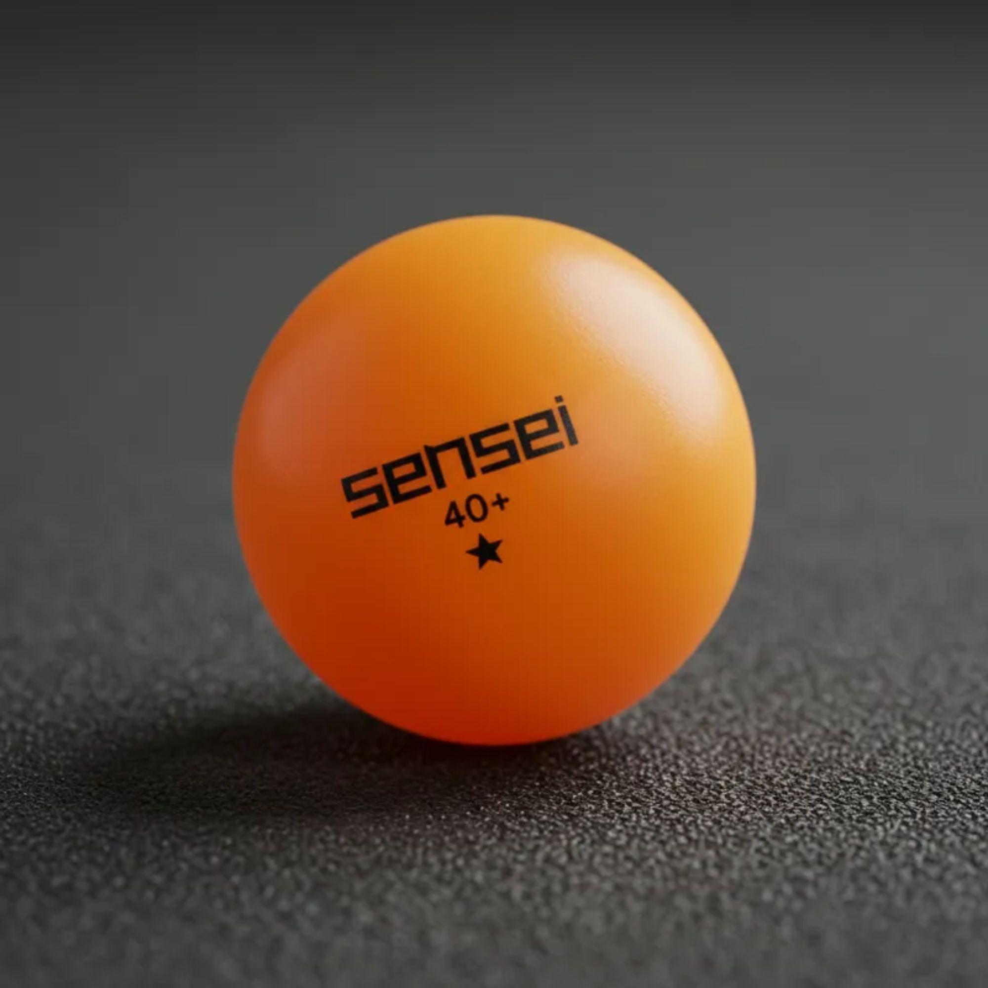 Set 6 Pelotas Ping Pong 1 Estrellas Sensei® - Tenis De Mesa-2