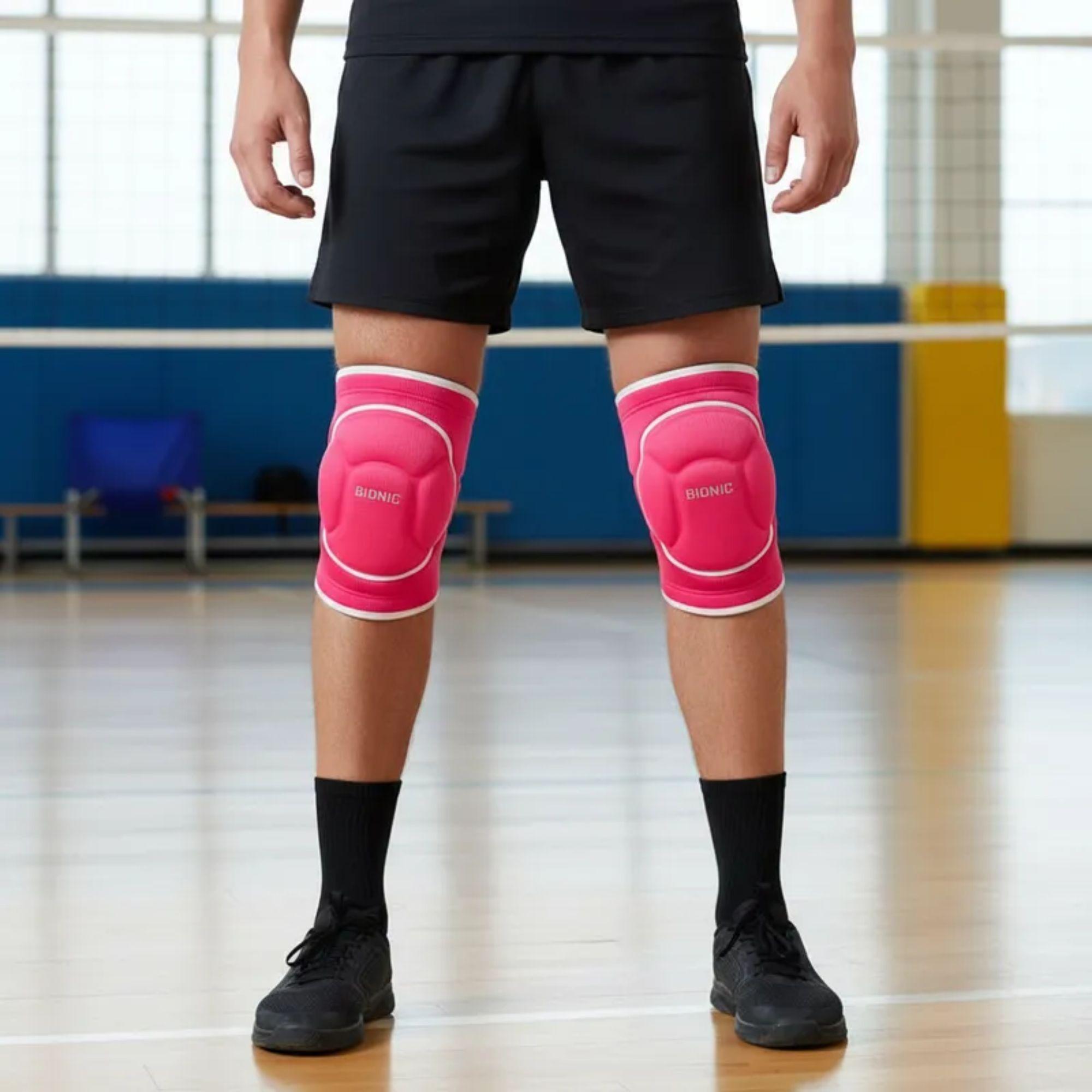 Rodilleras Acolchadas Voleibol Danza Proteccion Par-5
