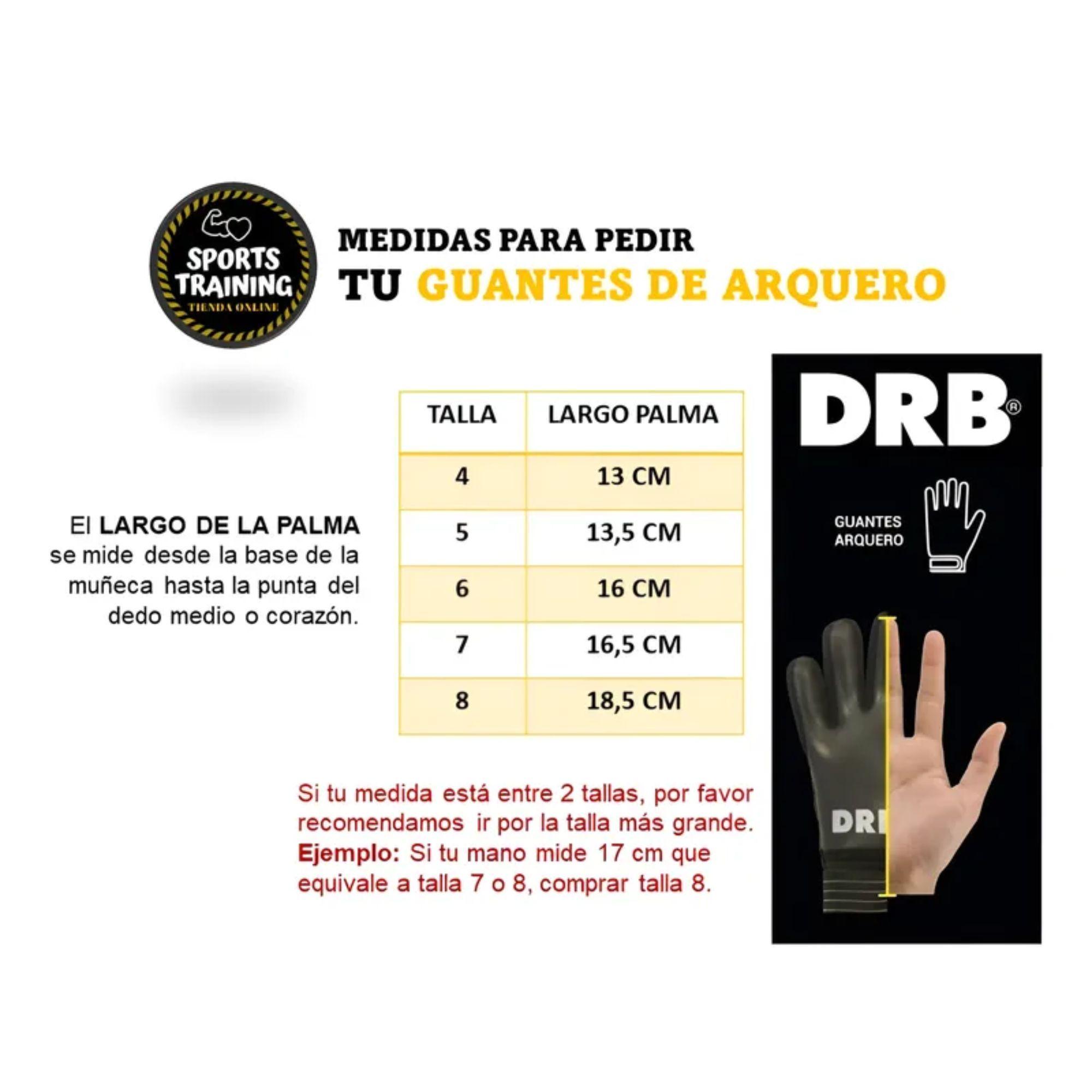 Guantes Arquero Niño DRB Rainbow Férulas Finger Safe-2