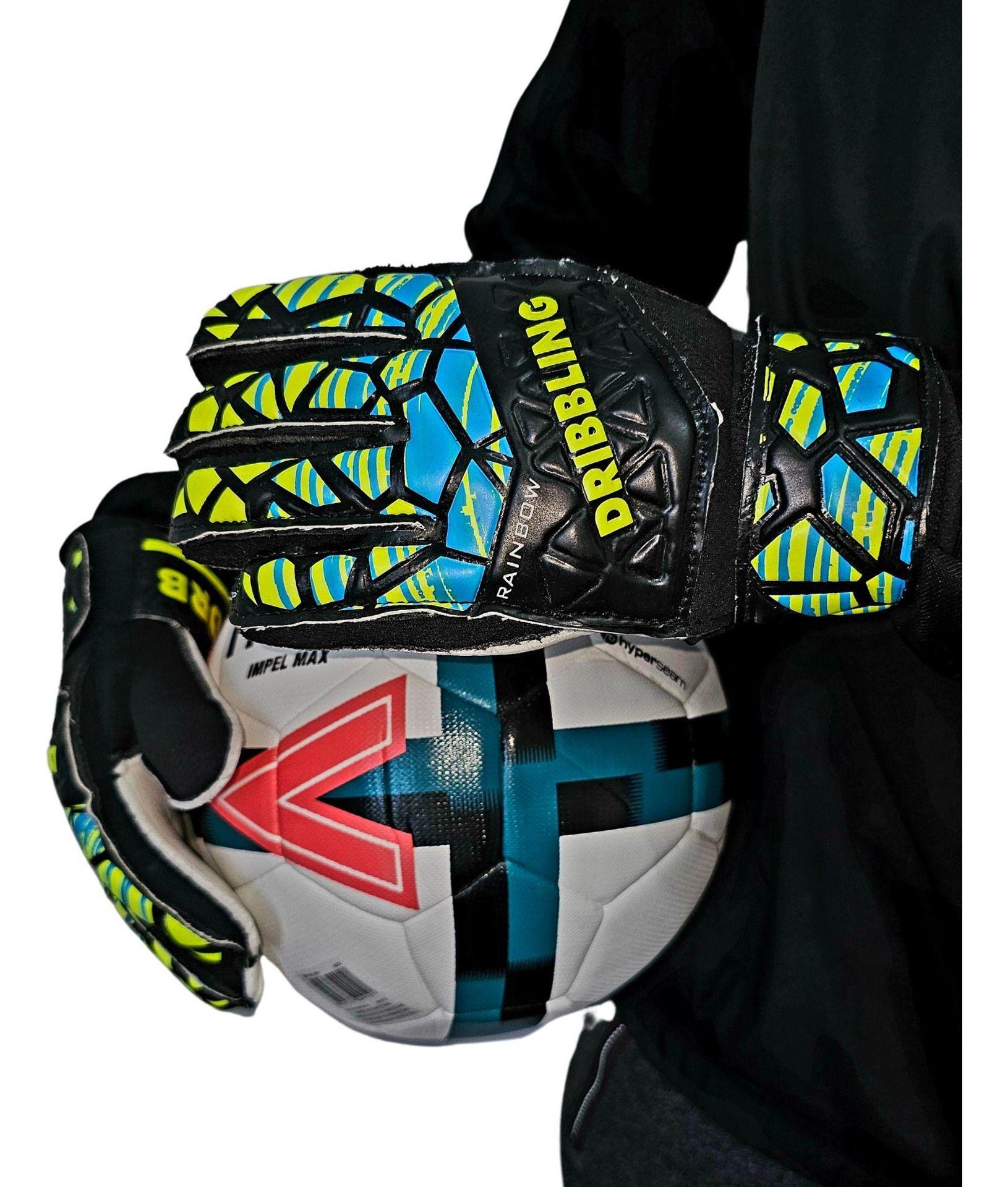 Guantes Arquero Portero Infantil Con Ferulas Rainbow Drb-1