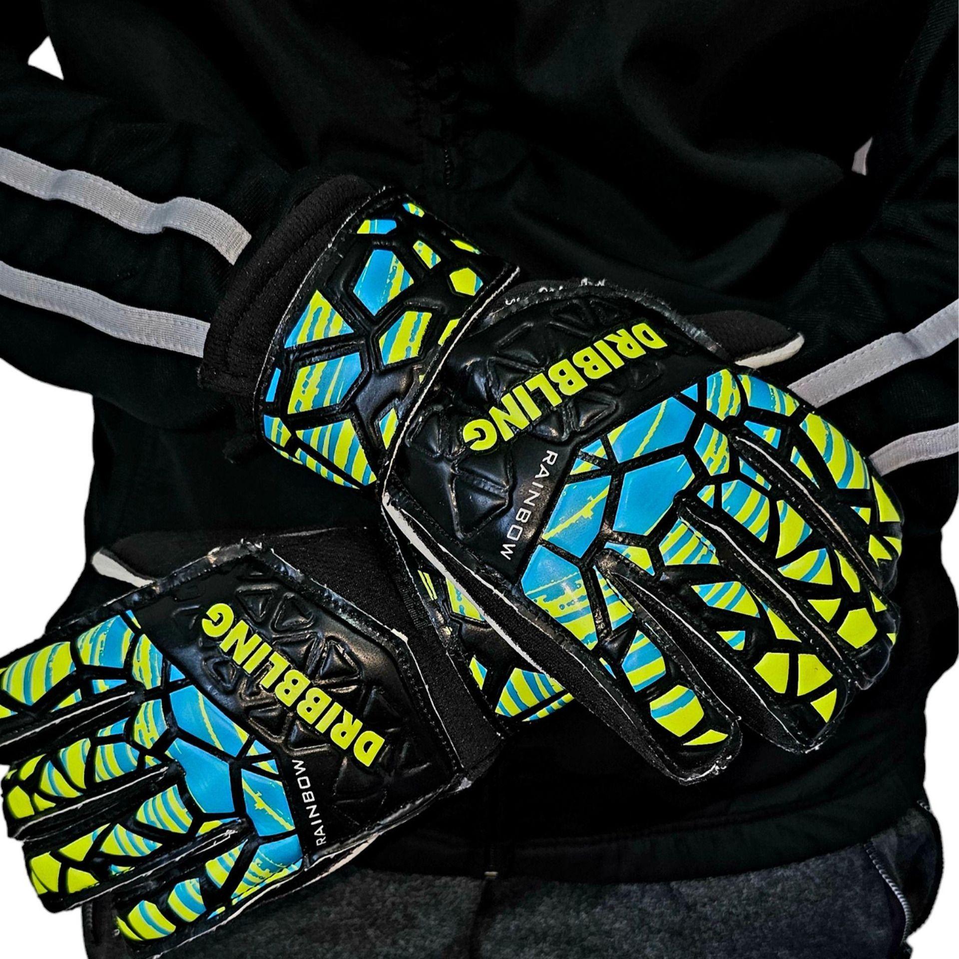 Guantes Arquero Portero Infantil Con Ferulas Rainbow Drb-2