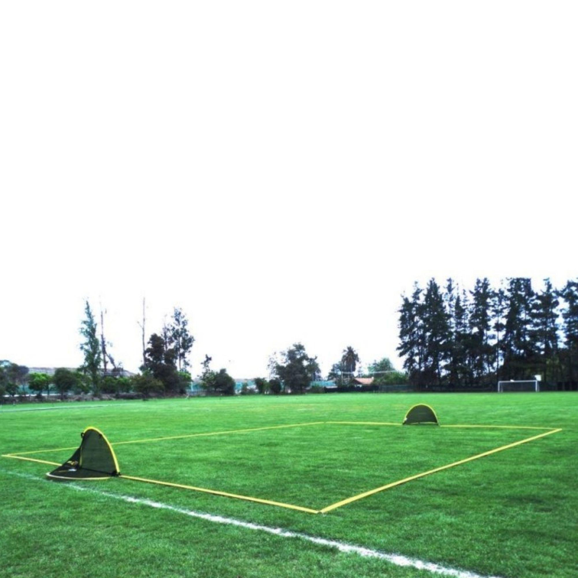 Mini Cancha de Futbol con Arcos Plegables Train-4