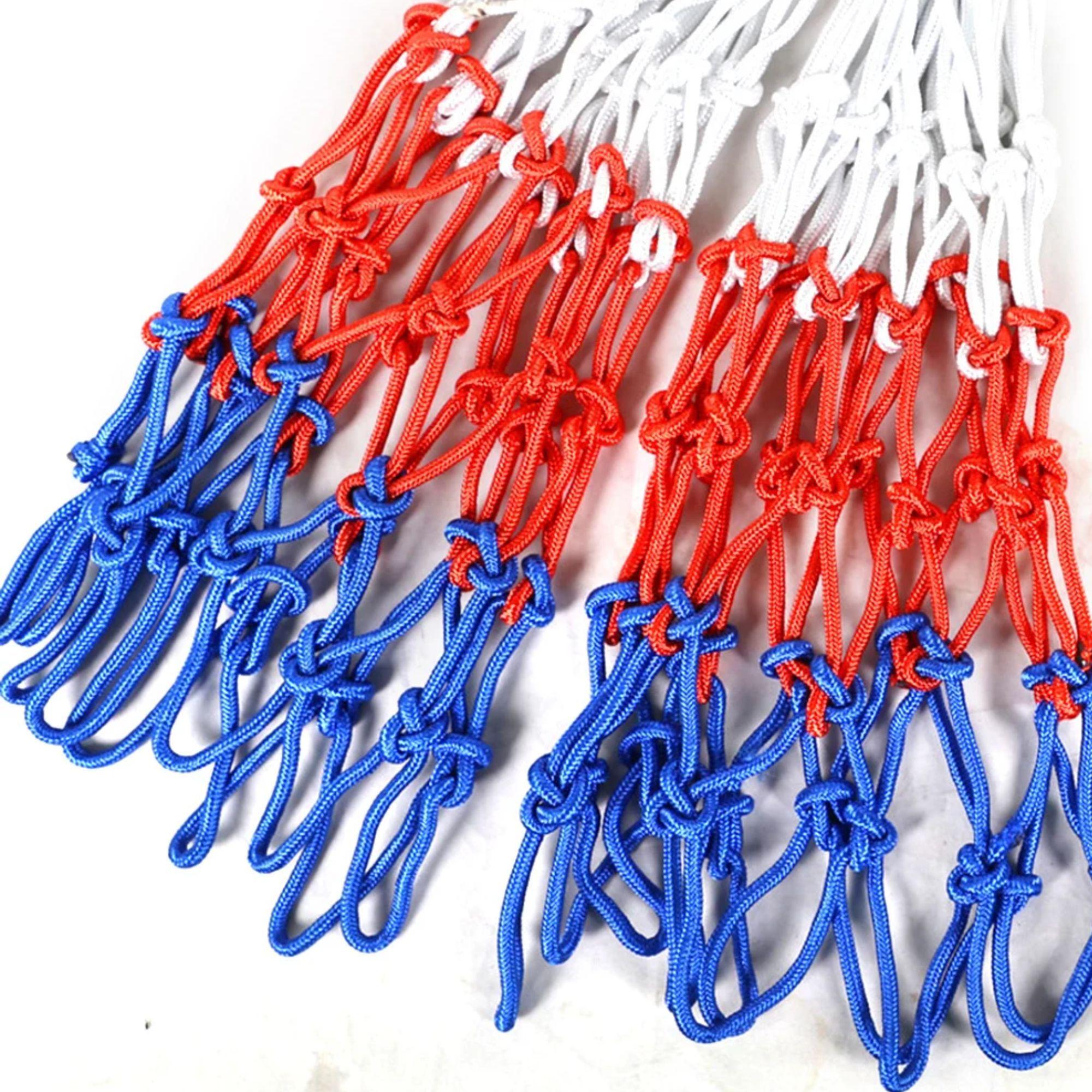 Red Malla Basquetbol Tricolor 3mm Par Profesional-8