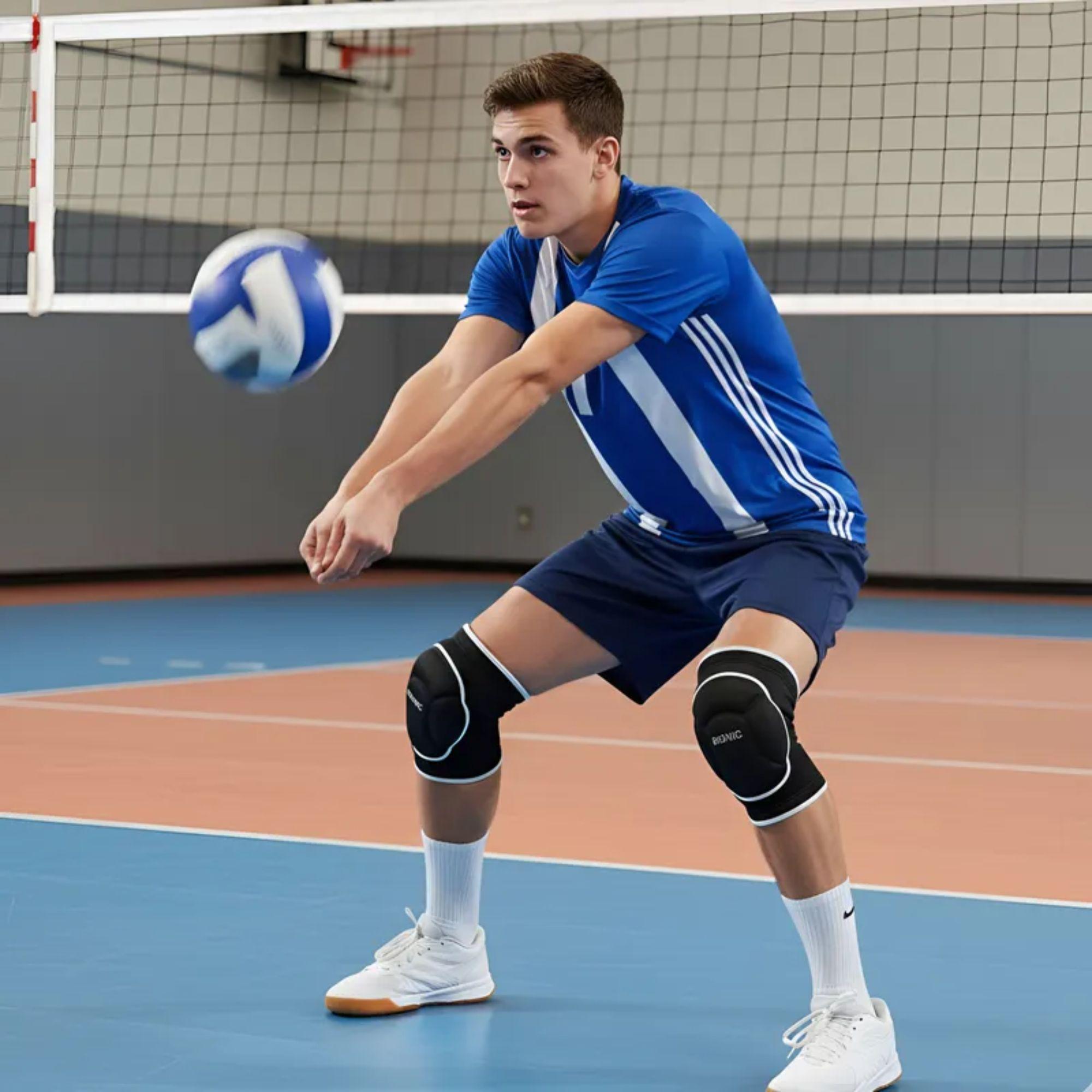 Rodillera Deportiva Acolchada Volley Bionic (par)-6