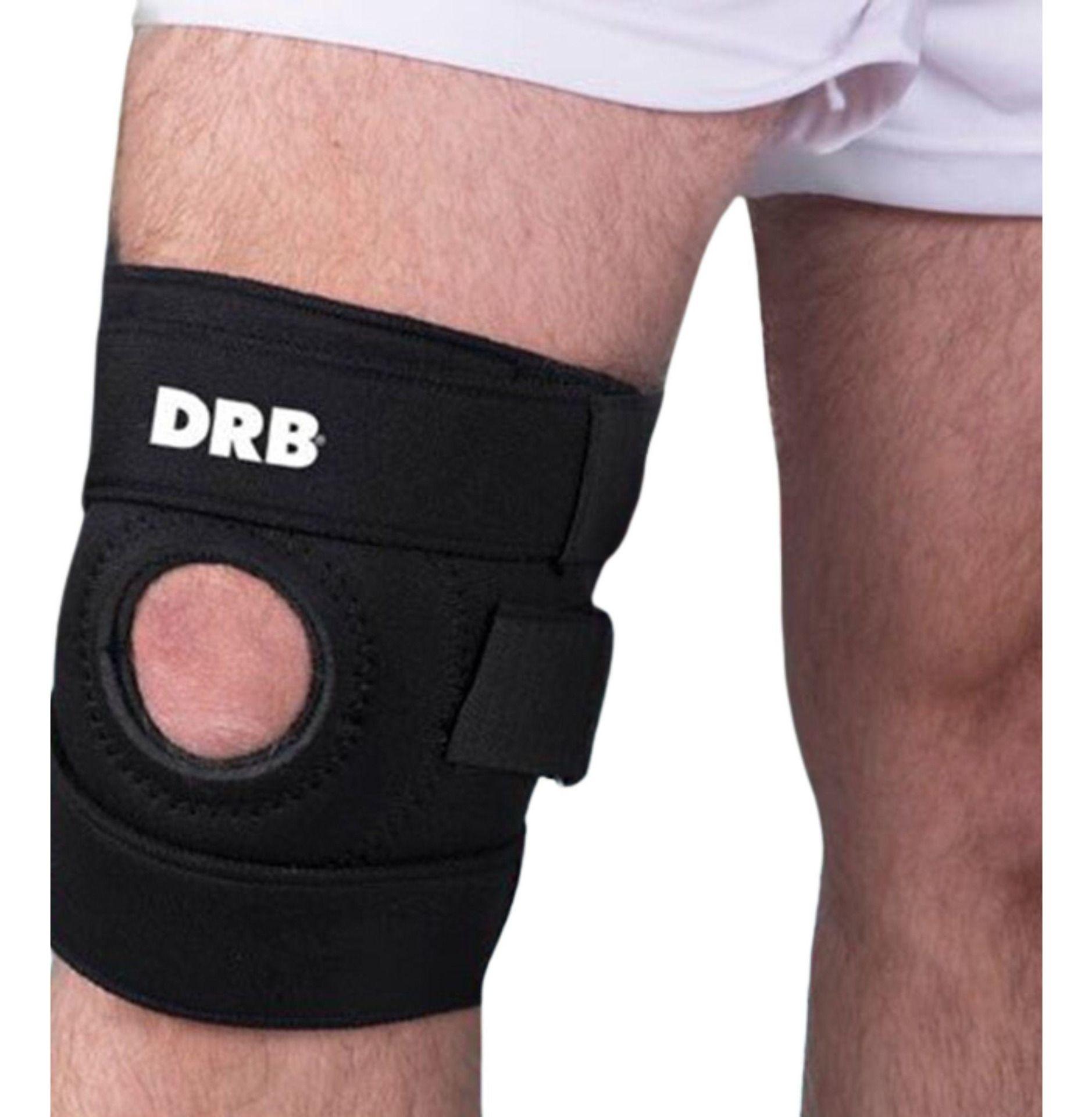 Rodillera Rotuliana Neoprene Drb® Abierta Ajustable Velcro-3