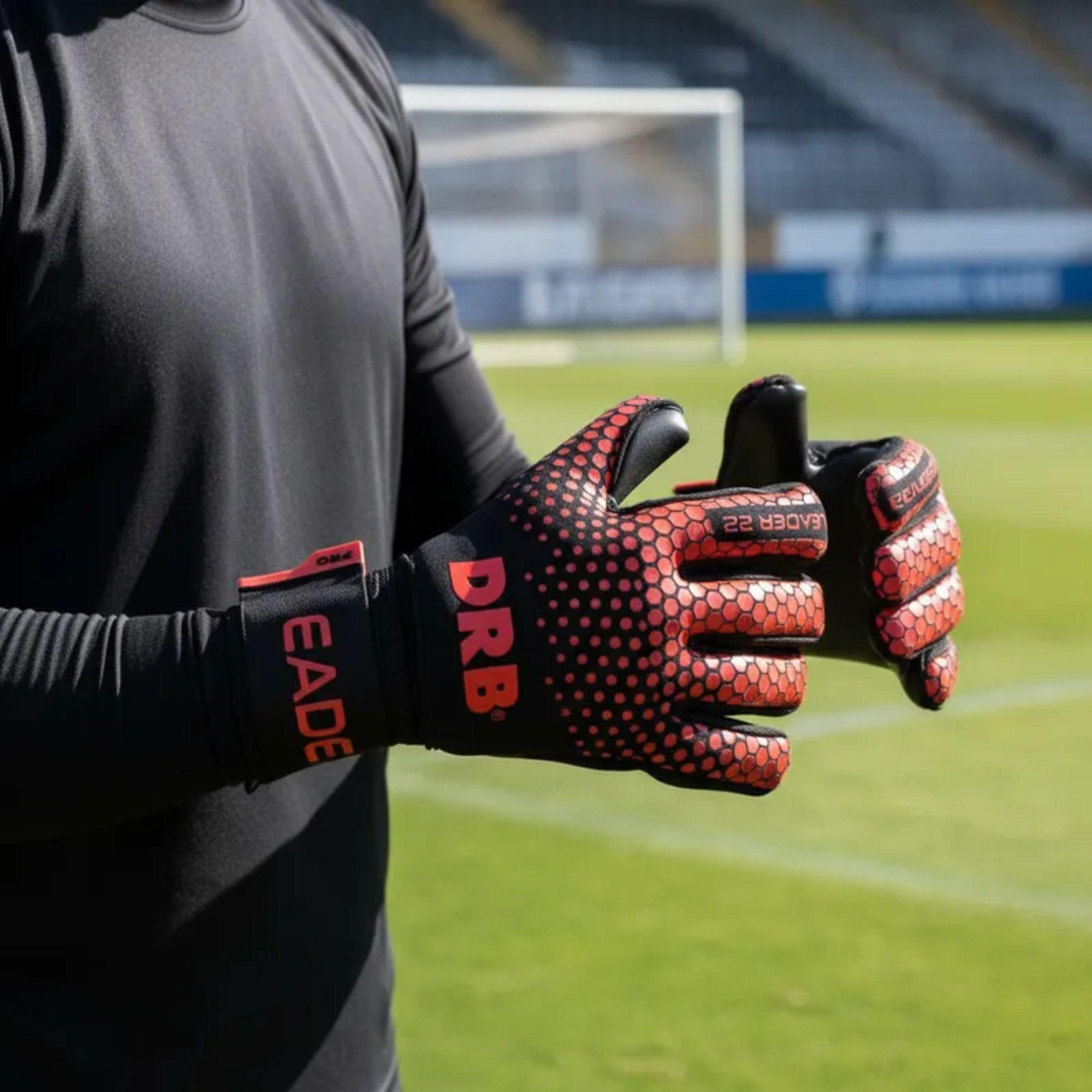 Guantes Arquero DRB Leader Pro Látex Alemán Corte Neg-5