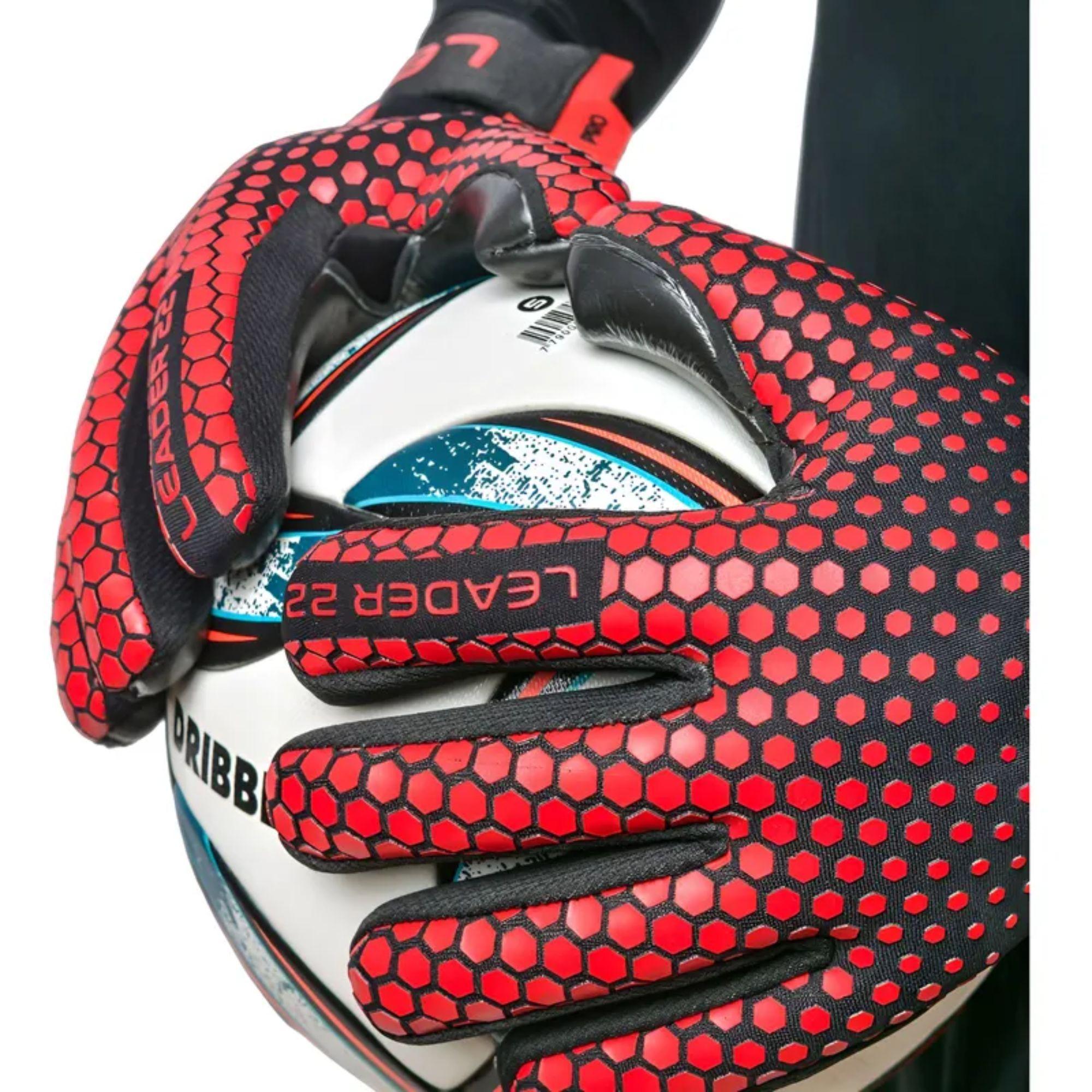 Guantes Arquero DRB Leader Pro Látex Alemán Corte Neg-8