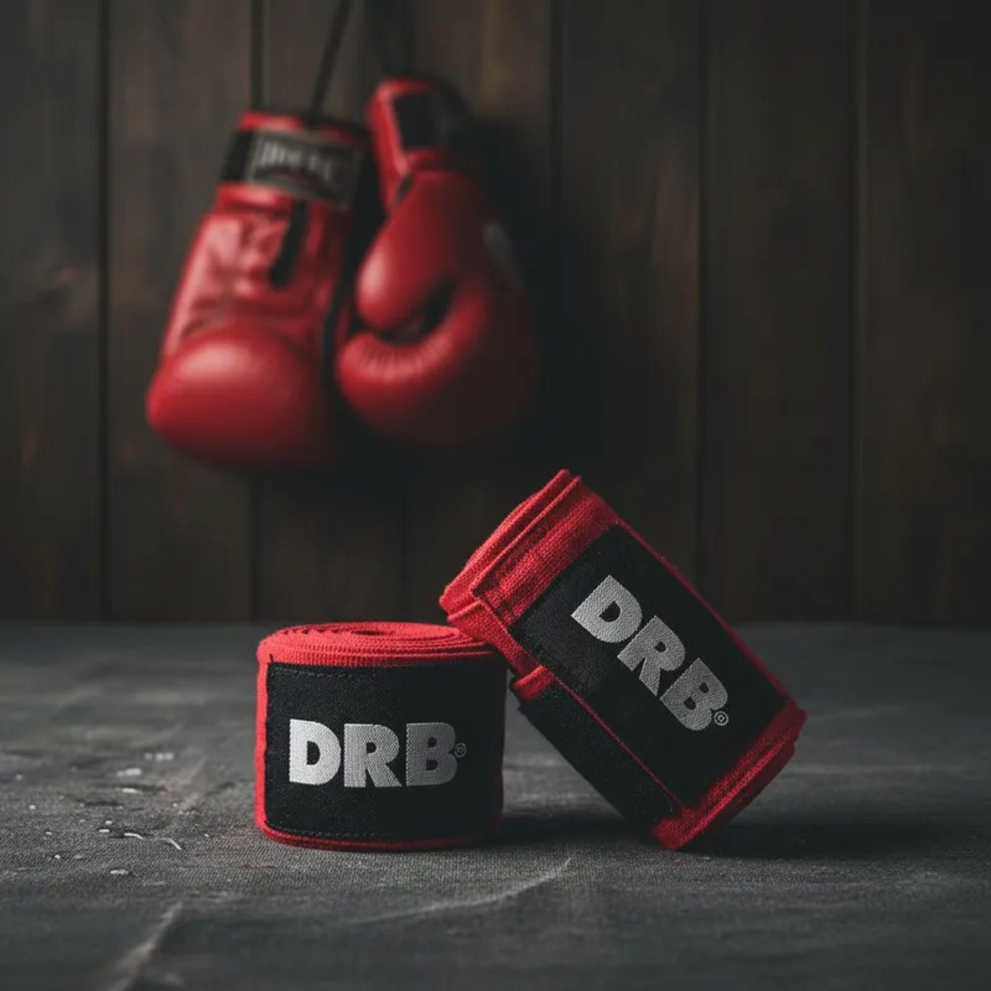 Vendas Boxeo Muay Thai Kickboxing DRB Semi Elásticas Par-4