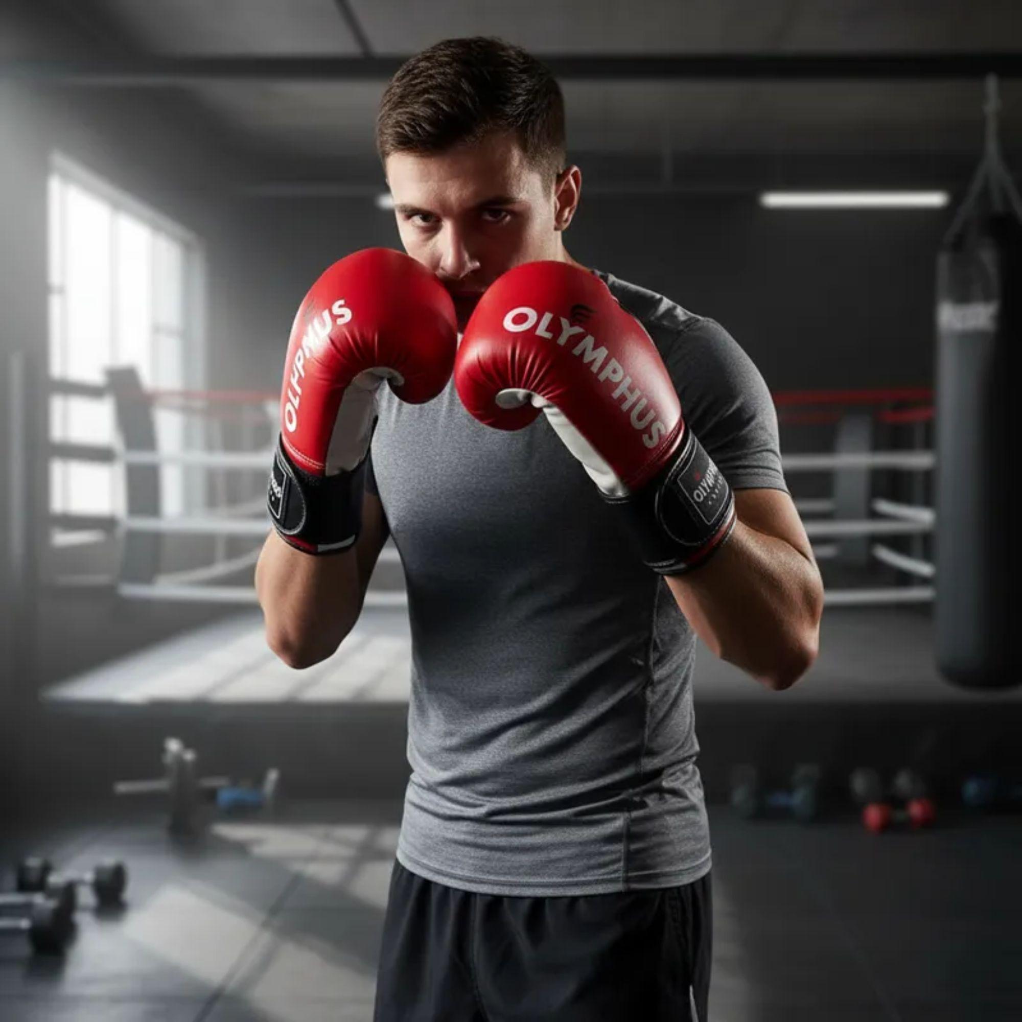 Guantes Boxeo Muay Thai Kickboxing MMA Drago Olymphus-8