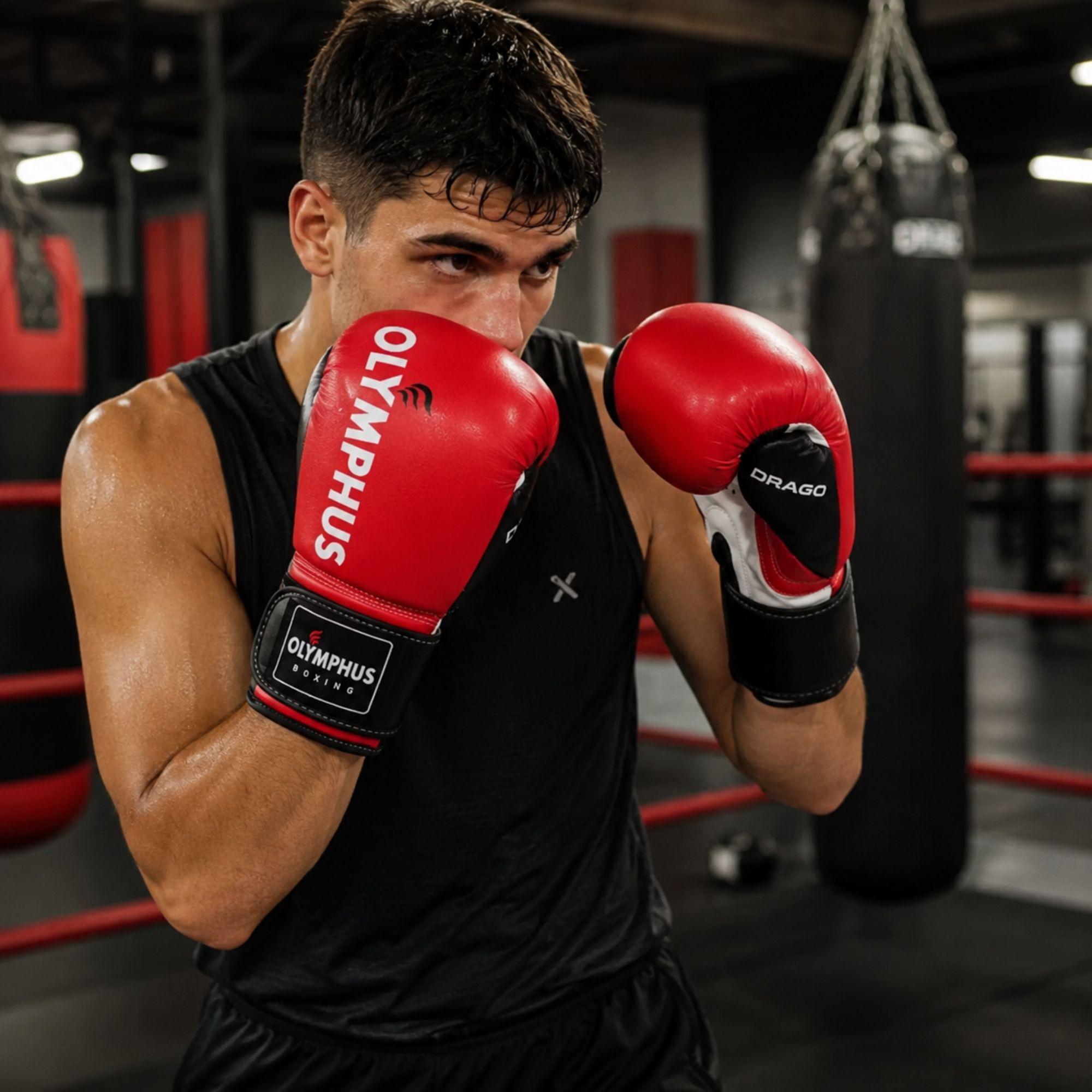Guantes Boxeo Muay Thai Kickboxing MMA Drago Olymphus-9