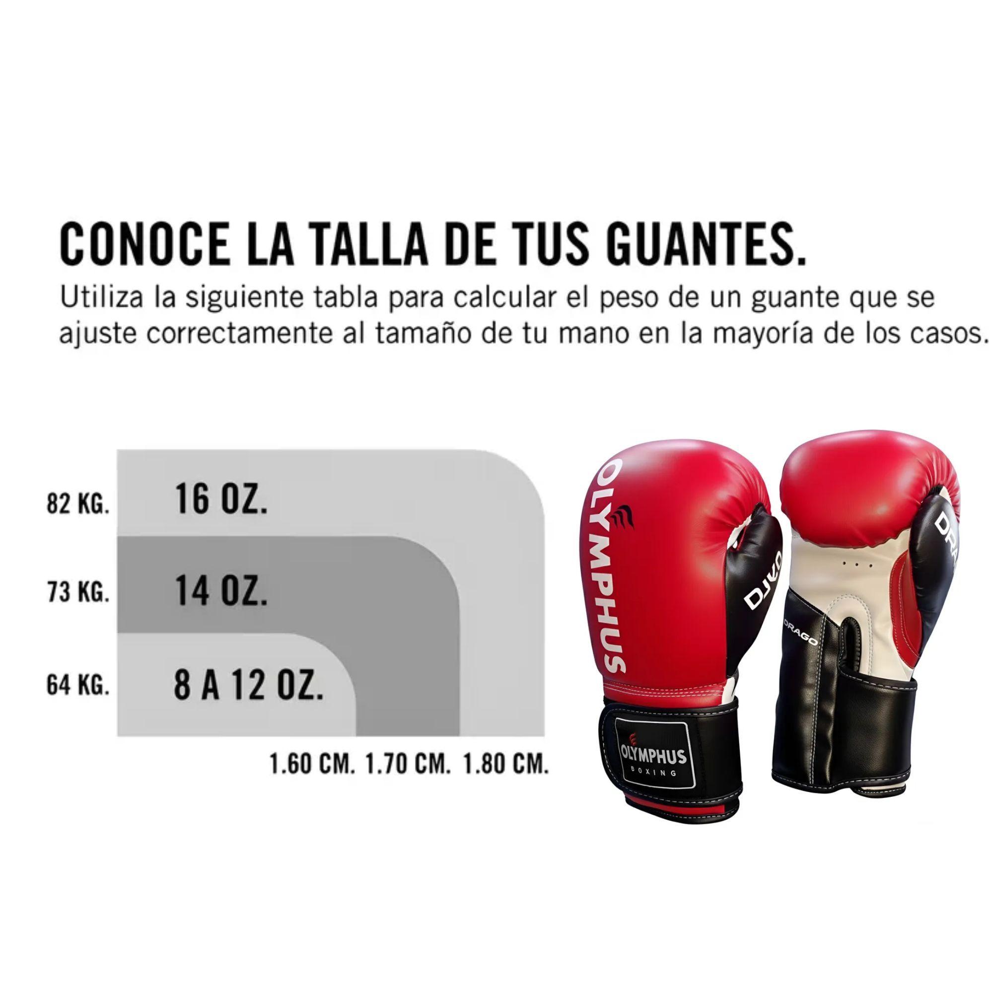 Guante De Boxeo Kickboxing Olymphus Drago-4