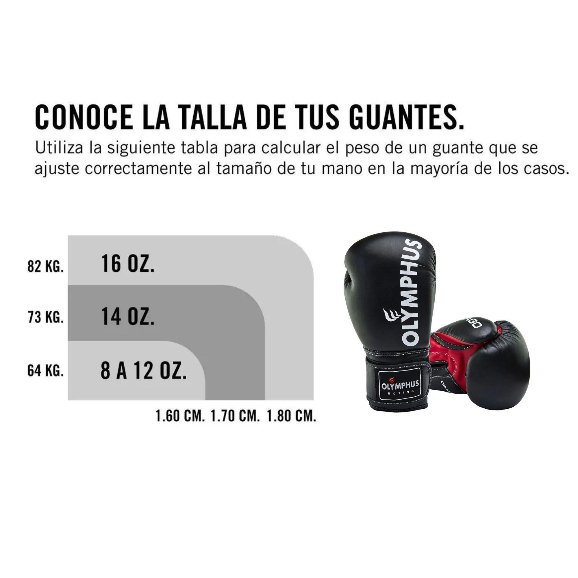 Guante De Boxeo Kickboxing Olymphus Drago-3
