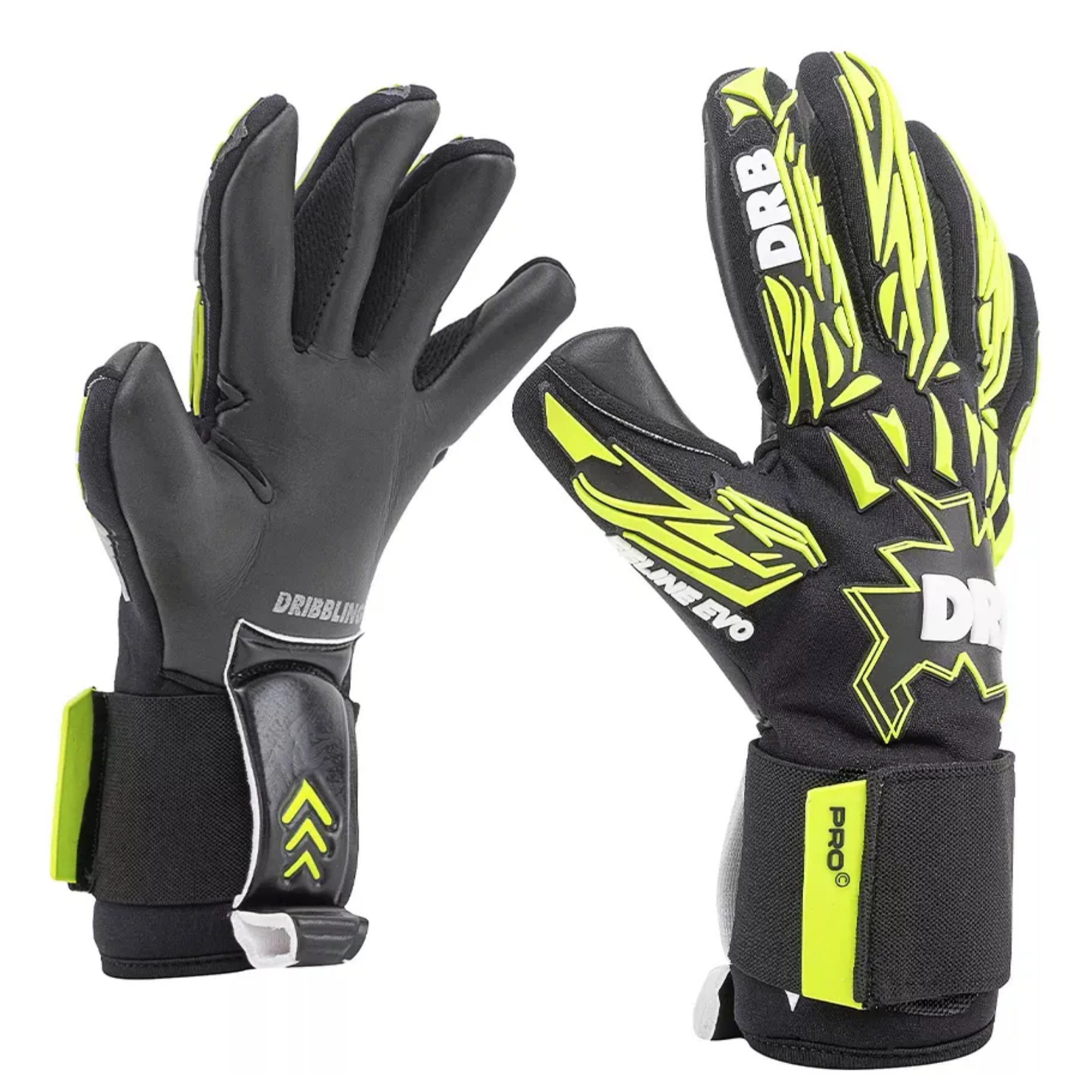Guantes Arquero Portero Futbol Drb Feline Pro Latex Aleman-9