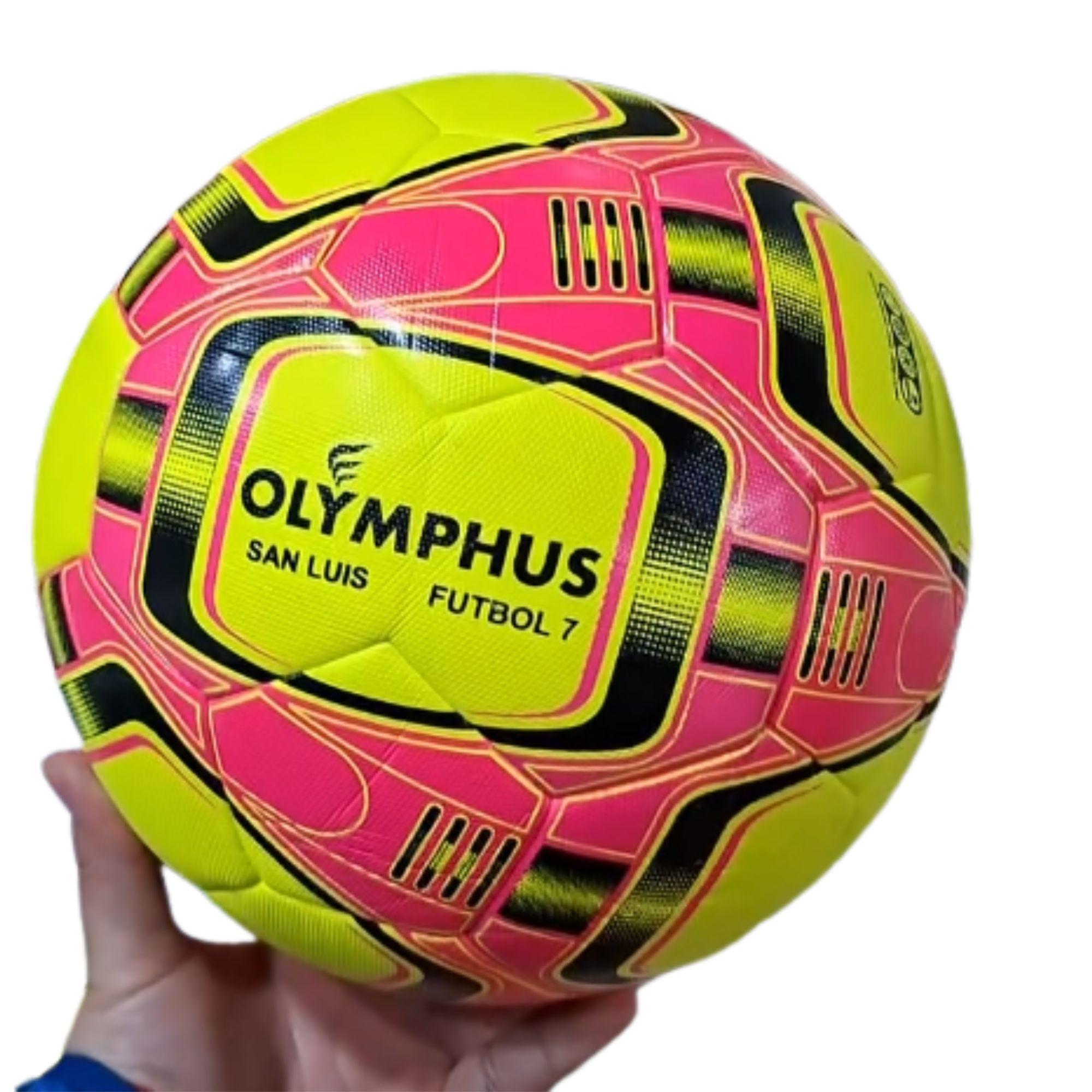 Balon Futbolito Futbol 7 Olymphus San Luis N°5 Bote Medio-5