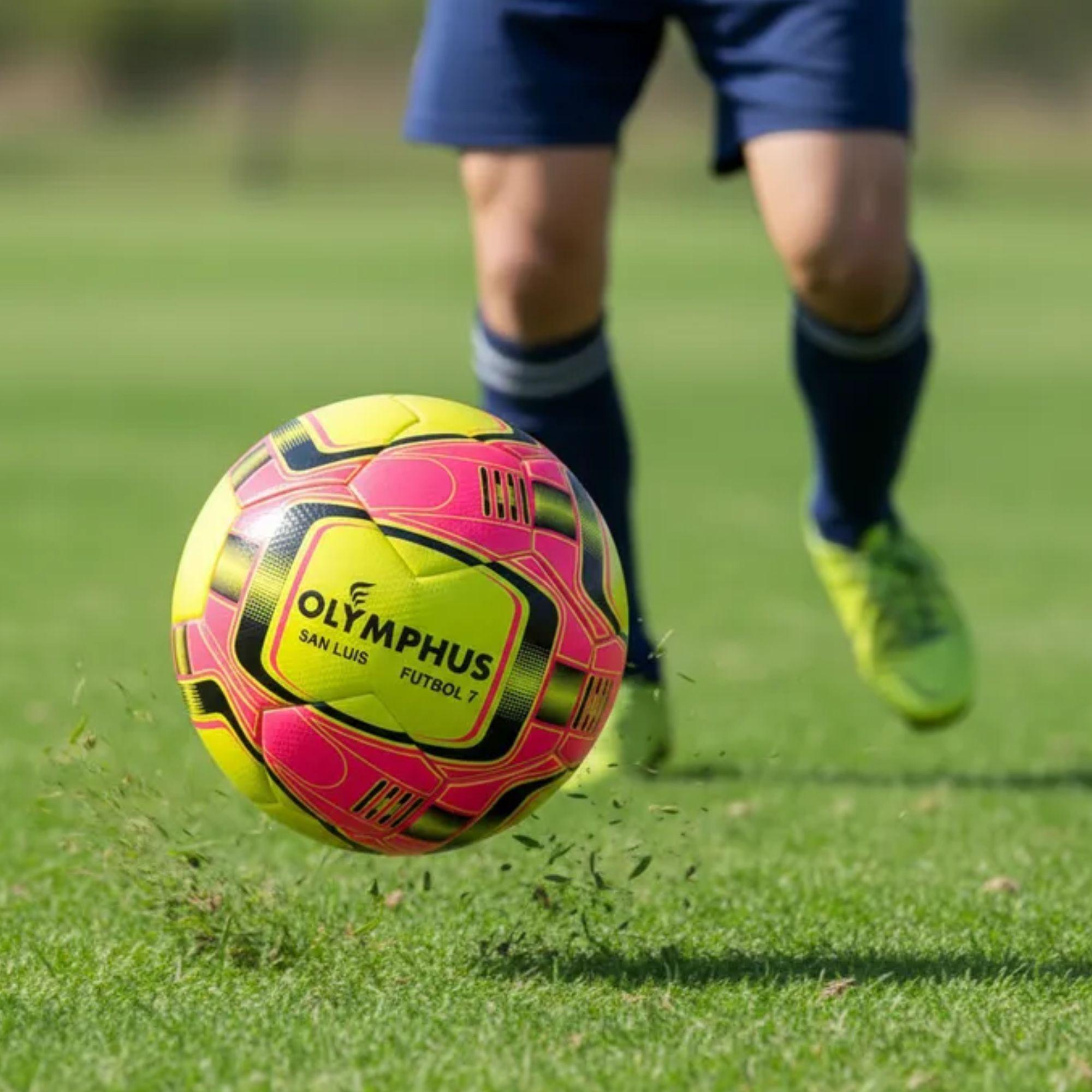 Balon Futbolito Futbol 7 Olymphus San Luis N°5 Bote Medio-7
