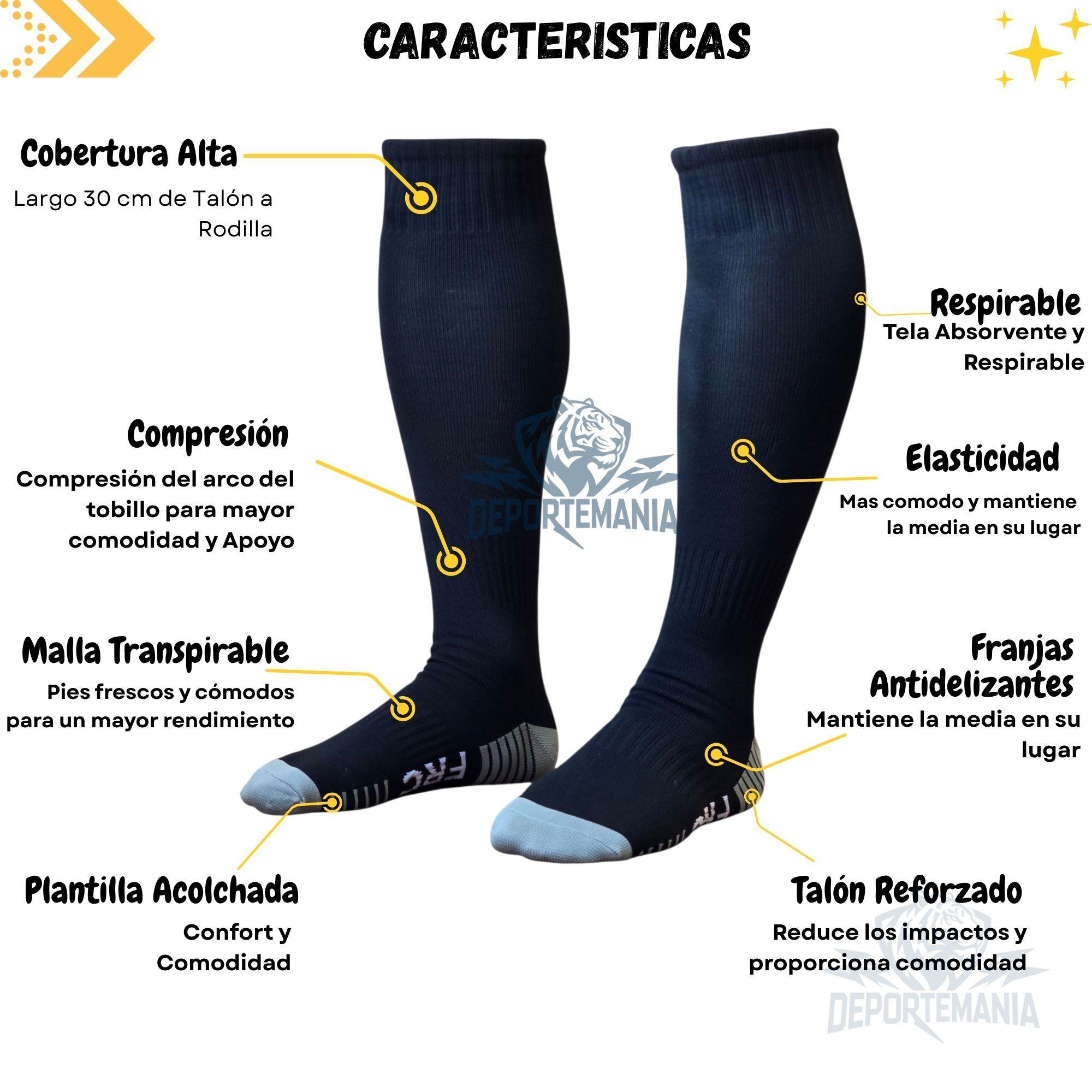 Medias Futbol Deportivas Adulto Profesionales-2