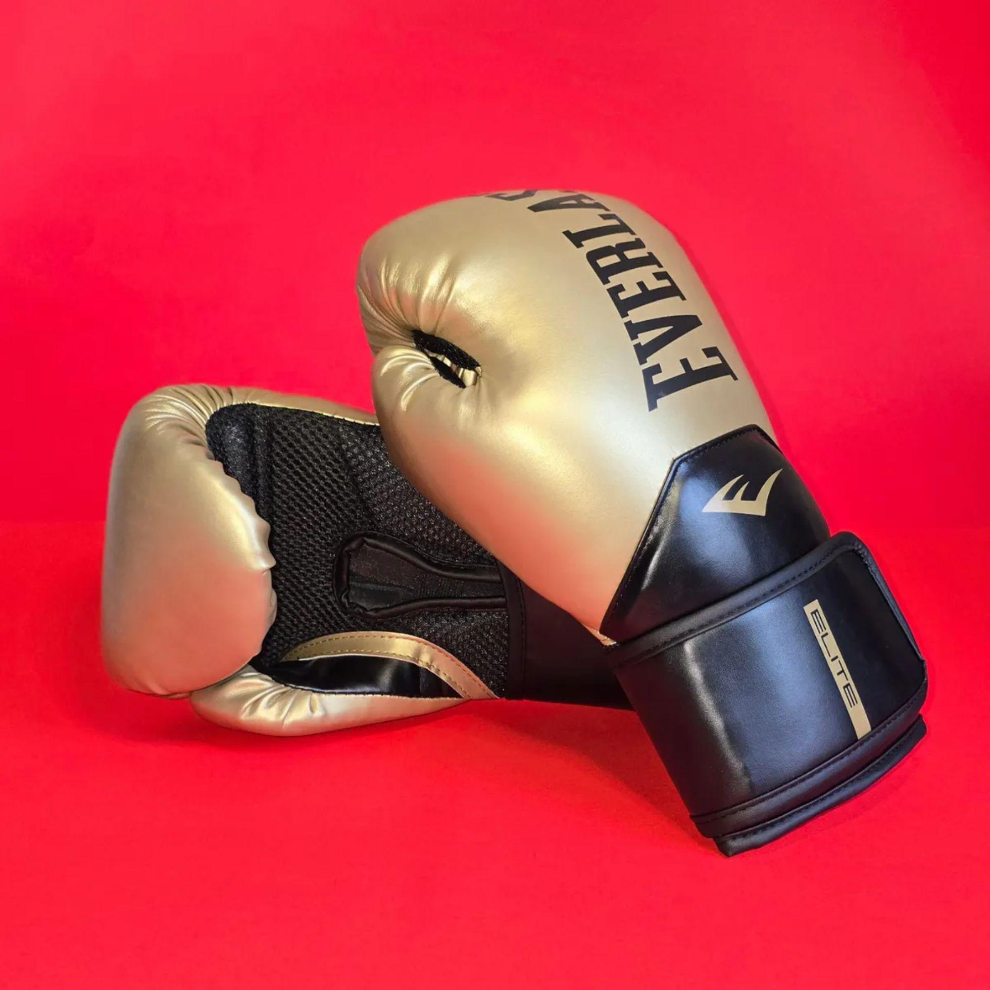 Guantes de Box Everlast Pro Style Elite Negro-3
