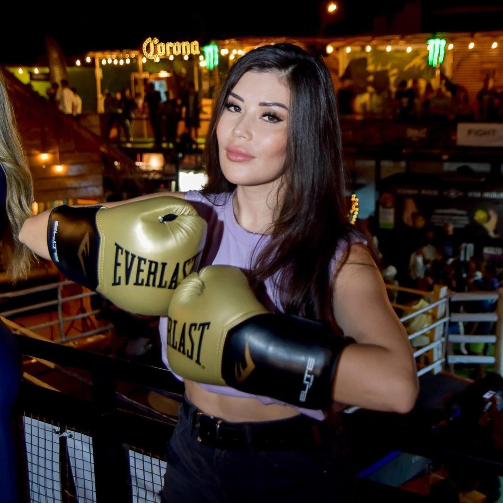 Guantes de Box Everlast Pro Style Elite Negro-8