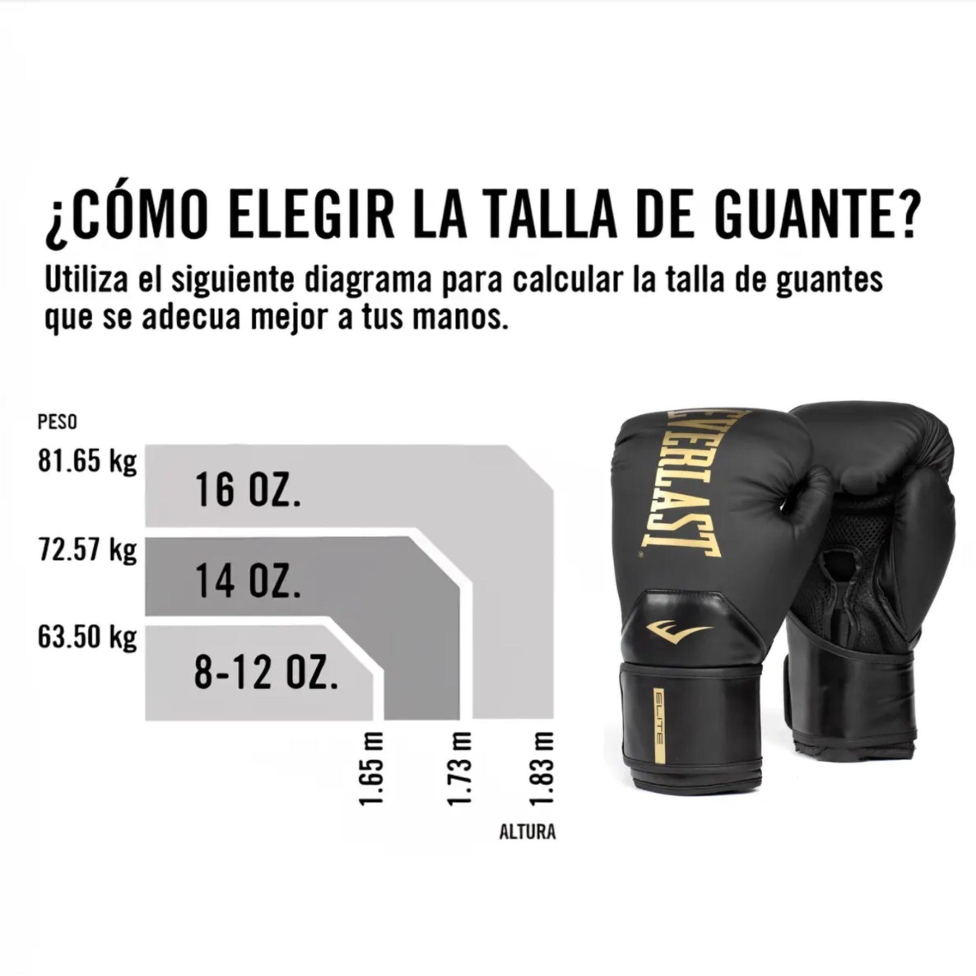 Guantes de Box Everlast Pro Style Elite Negro-2