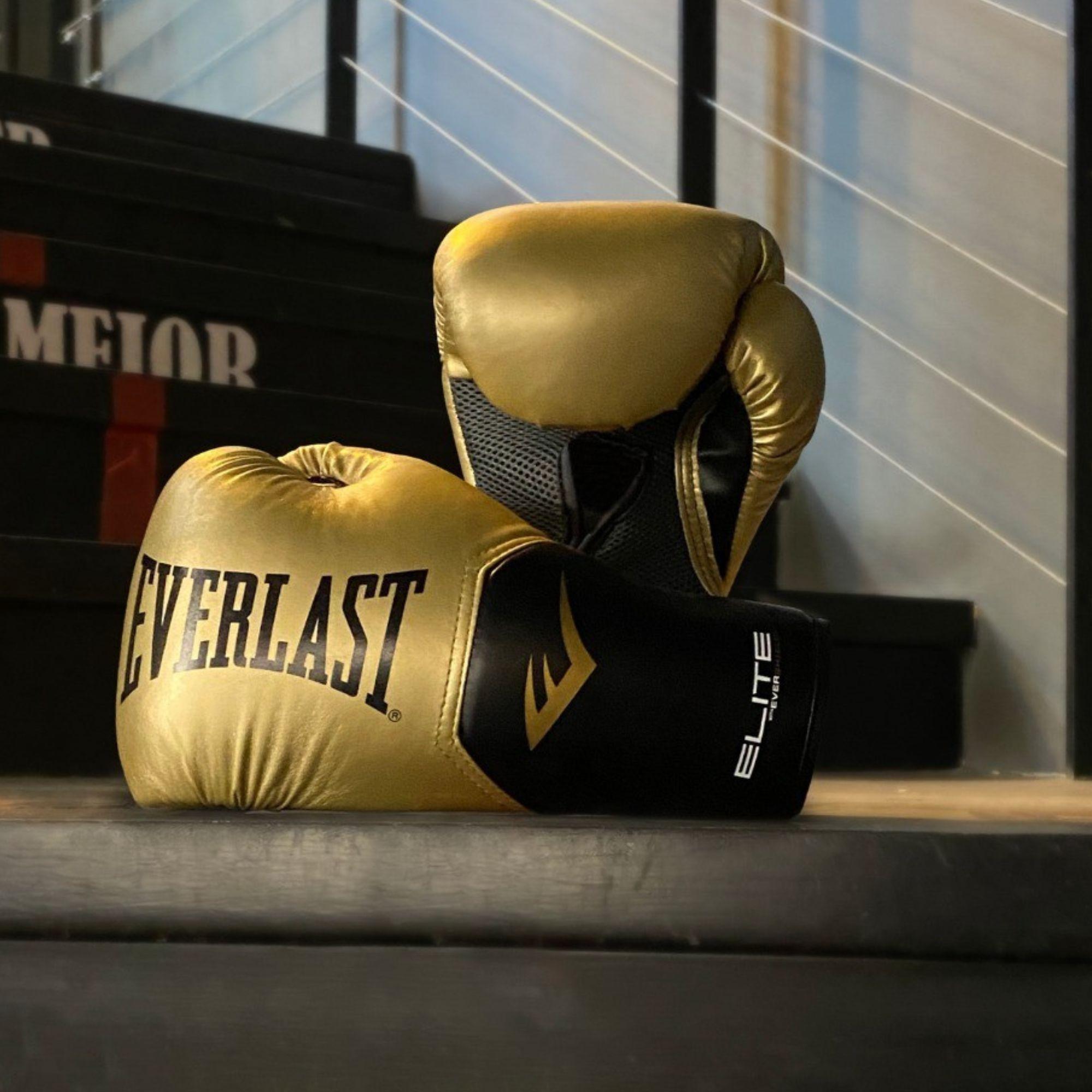 Guantes de Box Everlast Pro Style Elite Negro-6