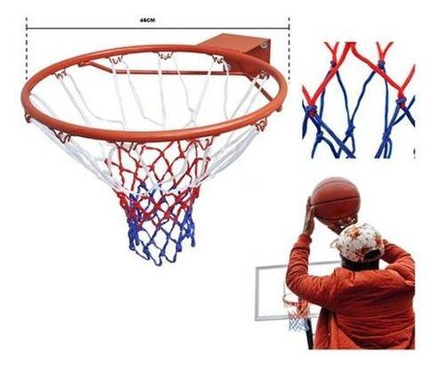 Aro Baloncesto Basquetbol Profesional C/red 45 Cm-5