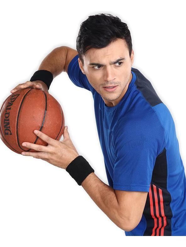 Par Muñequera de Tenis Deportiva Sudor Unisex-7